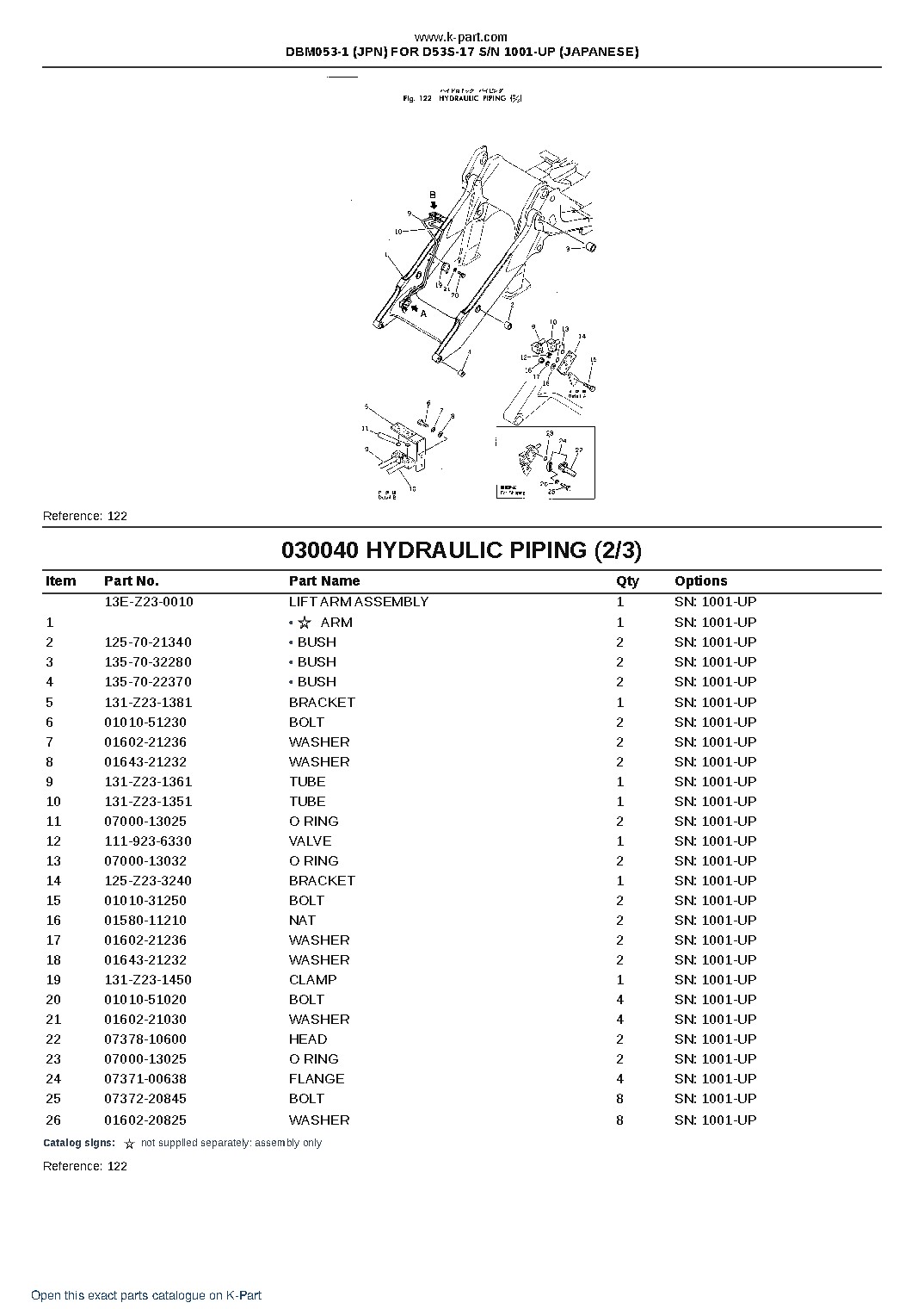 DBM053-1 (JPN) FOR D53S-17 S/N 1001-UP (JAPANESE) – sample page 6