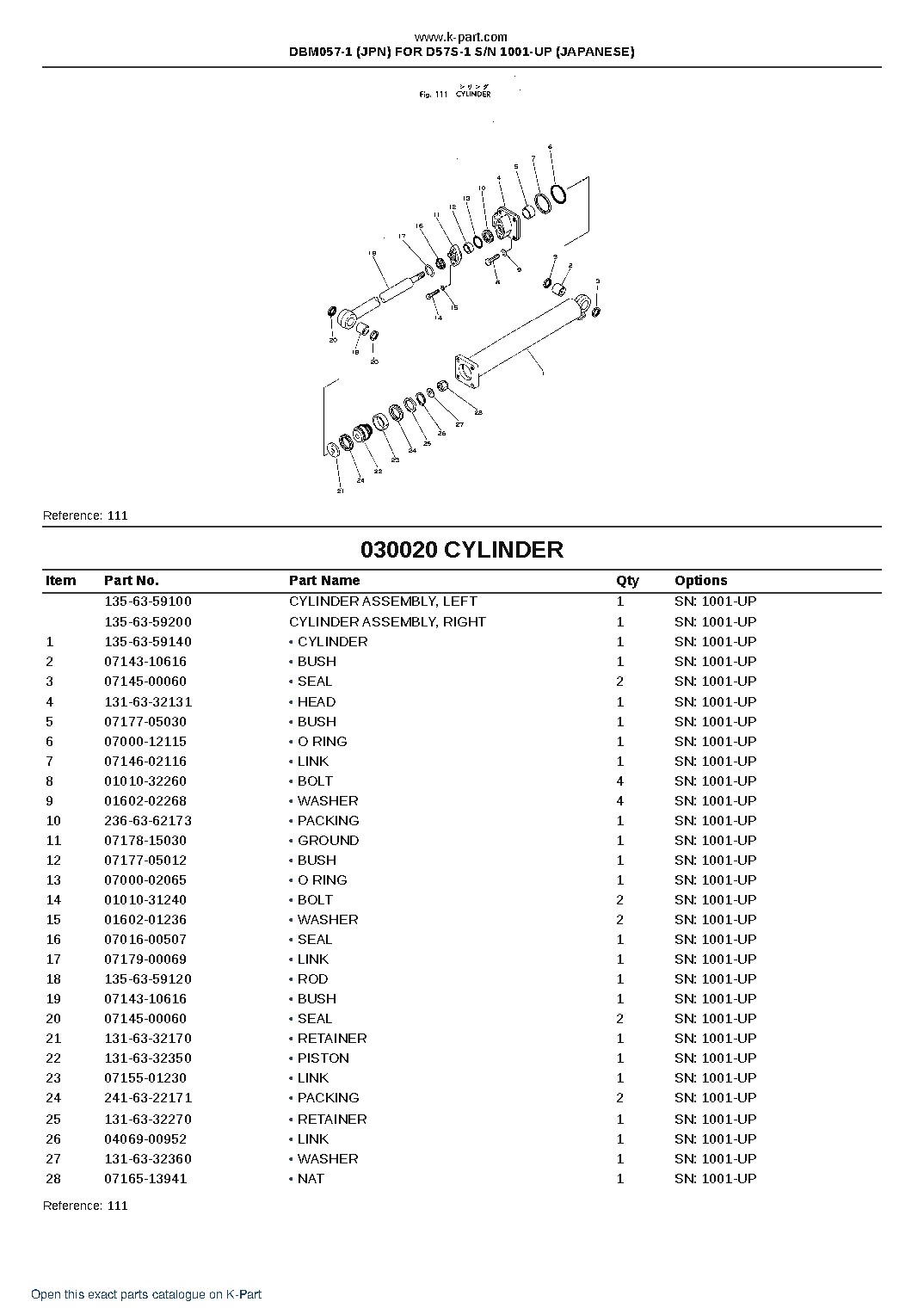 DBM057-1 (JPN) FOR D57S-1 S/N 1001-UP (JAPANESE) – sample page 3