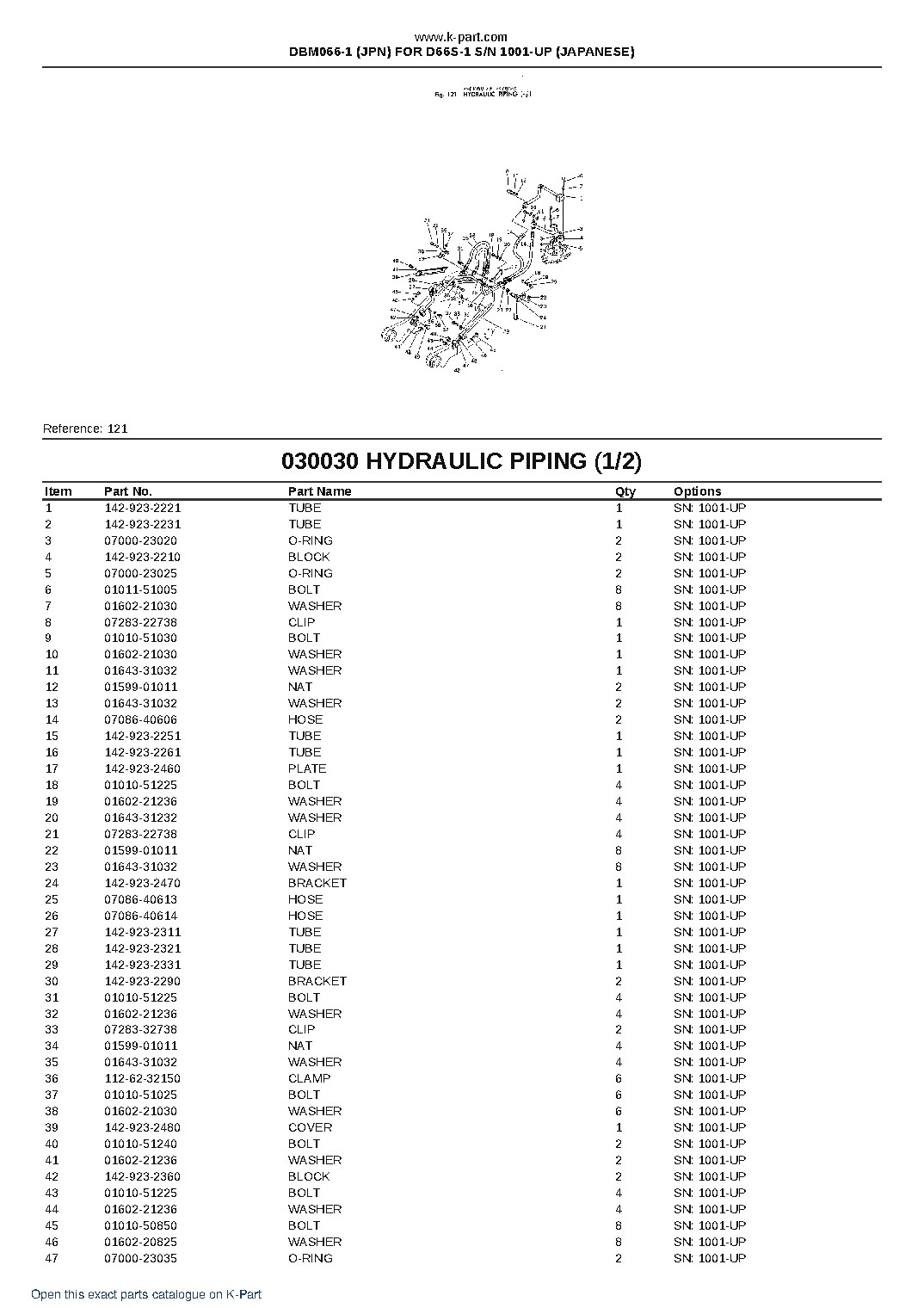 DBM066-1 (JPN) FOR D66S-1 S/N 1001-UP (JAPANESE) – sample page 4