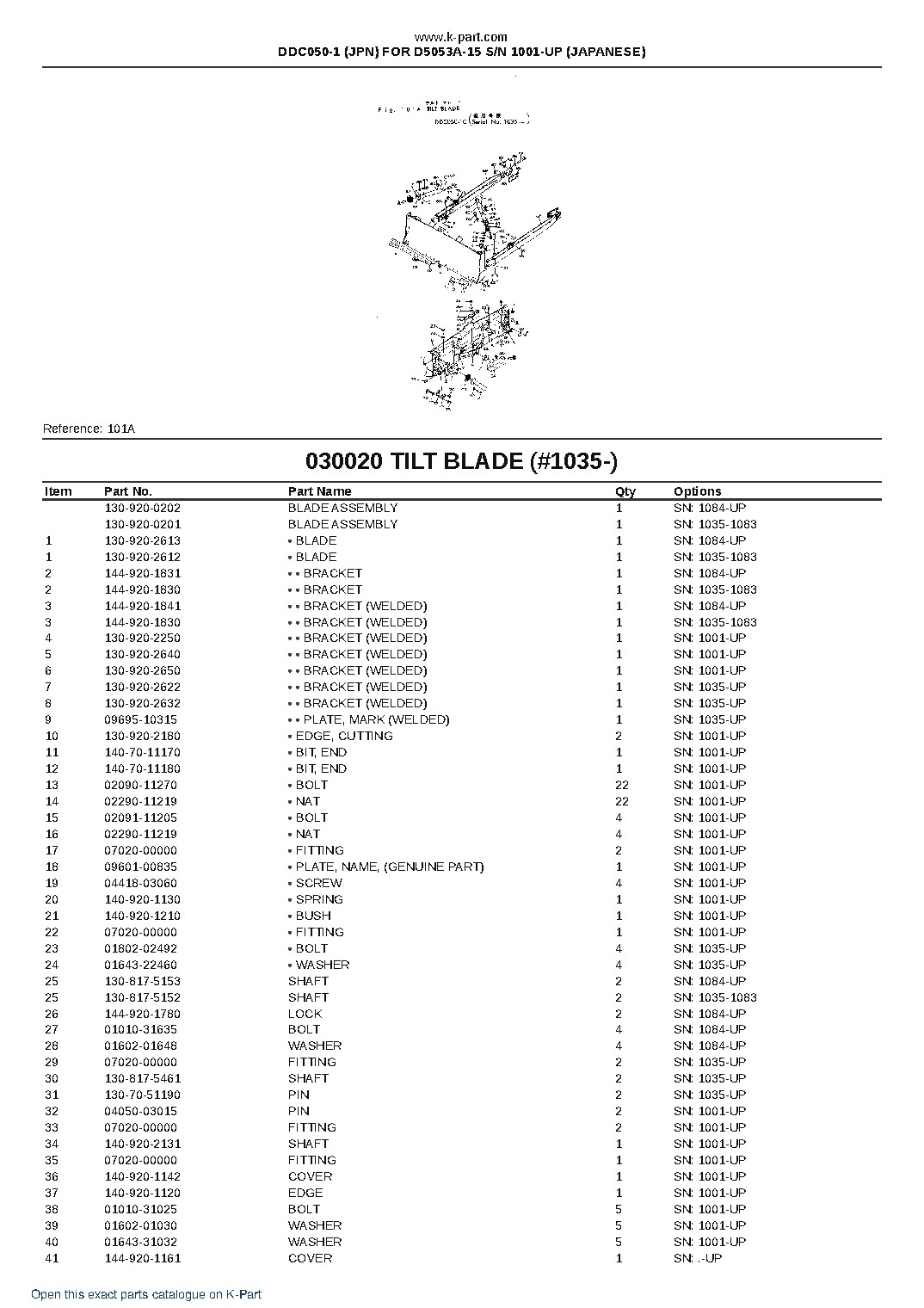 DDC050-1 (JPN) FOR D5053A-15 S/N 1001-UP (JAPANESE) – sample page 3