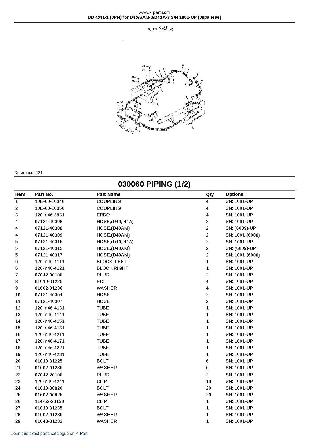 DDK041-1 (JPN) for D40A/AM-3/D41A-3 S/N 1001-UP (Japanese) – sample page 8