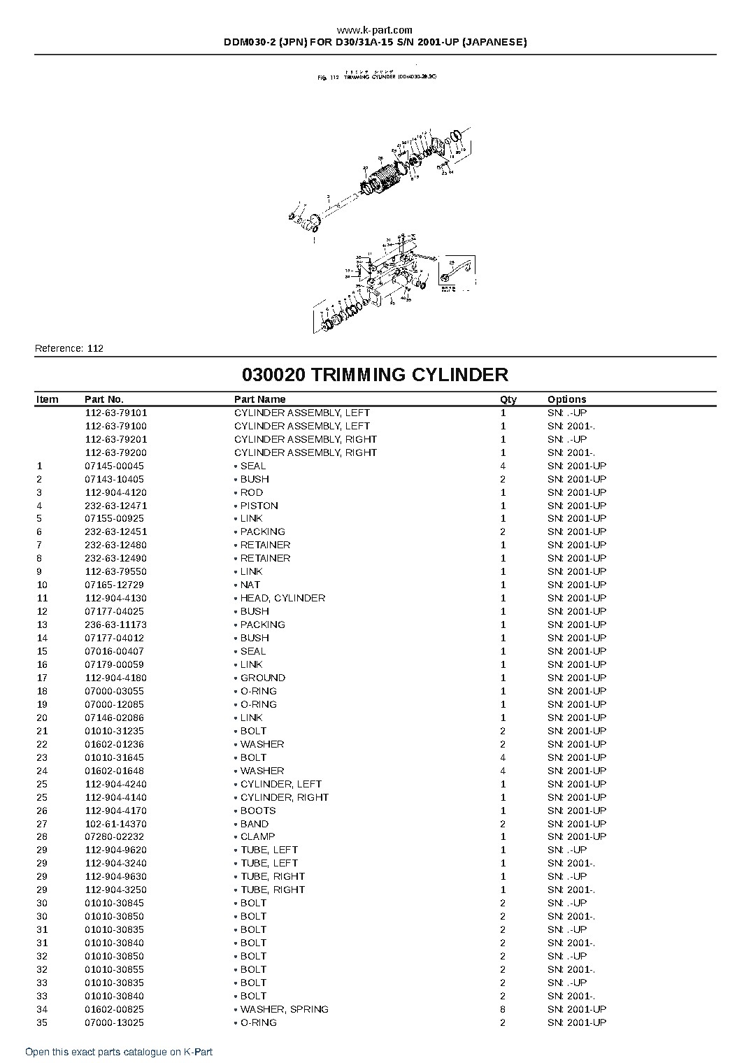 DDM030-2 (JPN) FOR D30/31A-15 S/N 2001-UP (JAPANESE) – sample page 3