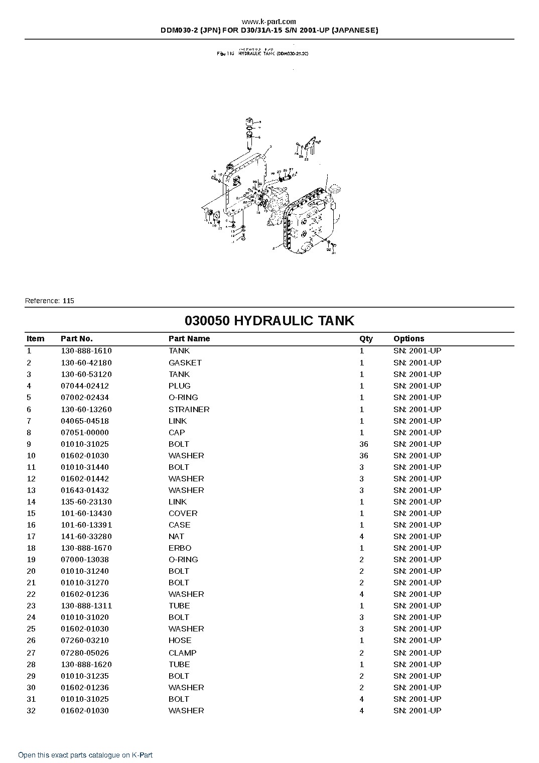DDM030-2 (JPN) FOR D30/31A-15 S/N 2001-UP (JAPANESE) – sample page 9