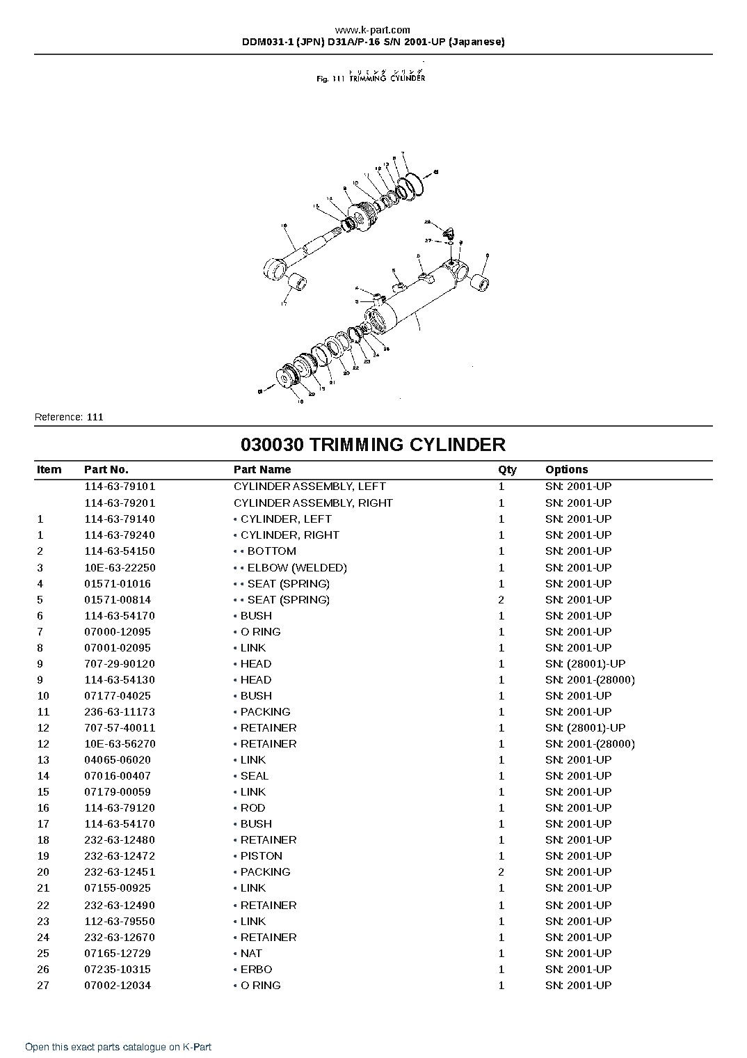 DDM031-1 (JPN) D31A/P-16 S/N 2001-UP (Japanese) – sample page 5 DDM031-1 (JPN) D31A/P-16 S/N 2001-UP (Japanese) – sample page 5
