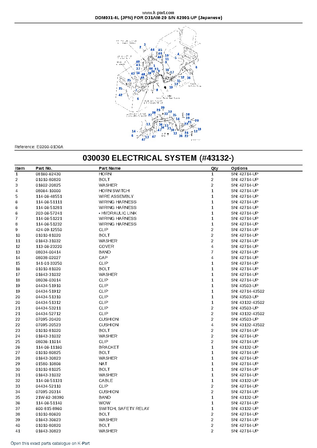 DDM031-4L (JPN) FOR D31AM-20 S/N 42001-UP (Japanese) – sample page 5