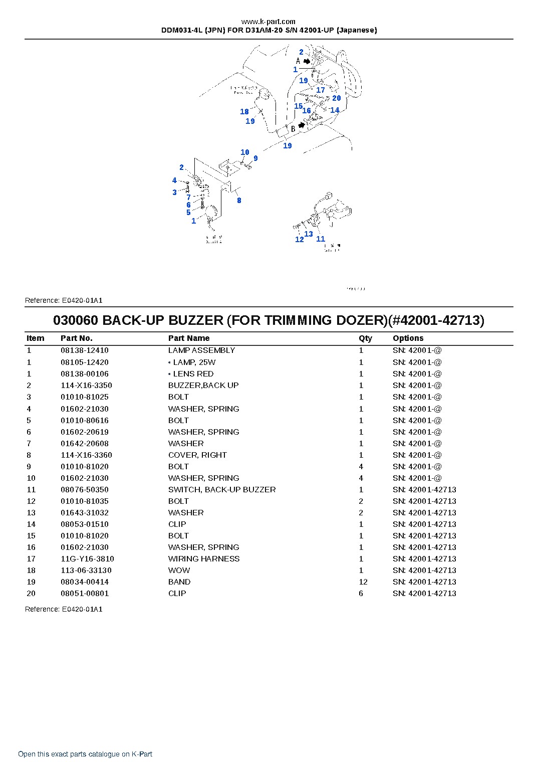 DDM031-4L (JPN) FOR D31AM-20 S/N 42001-UP (Japanese) – sample page 9
