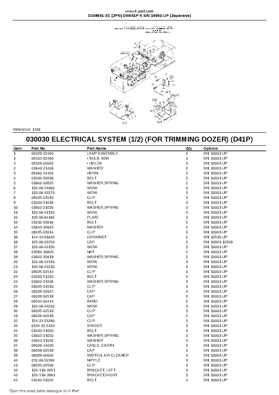 DDM041-2C (JPN) D40/41P-5 S/N 10001-UP (Japanese) – sample page 5