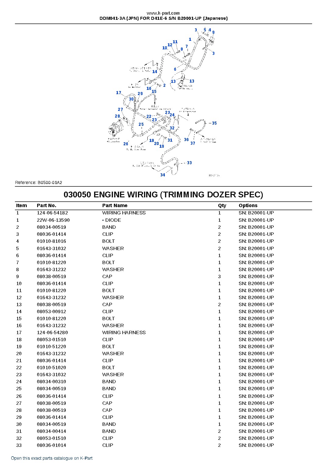 DDM041-3A (JPN) FOR D41E-6 S/N B20001-UP (Japanese) – sample page 5