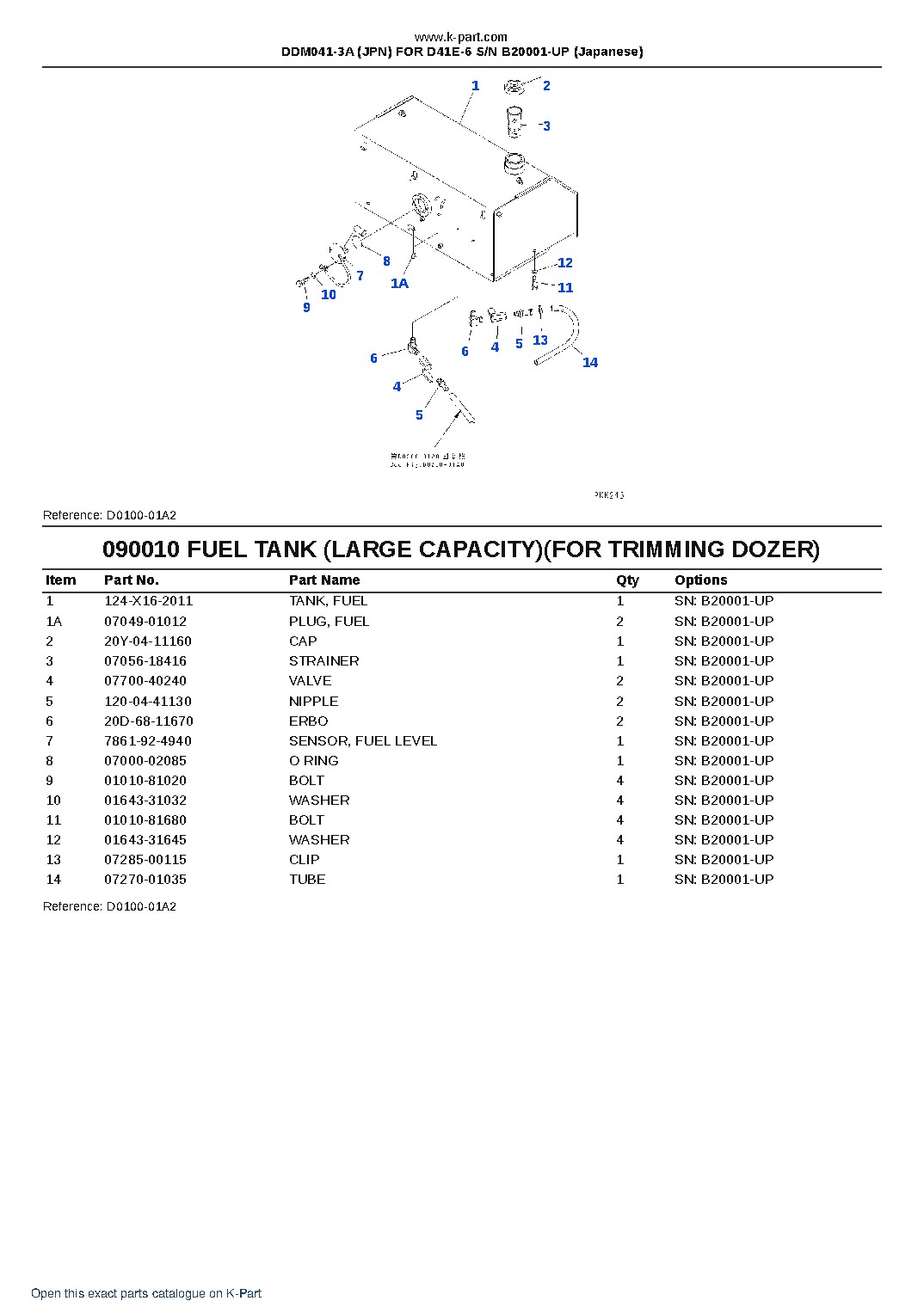 DDM041-3A (JPN) FOR D41E-6 S/N B20001-UP (Japanese) – sample page 9