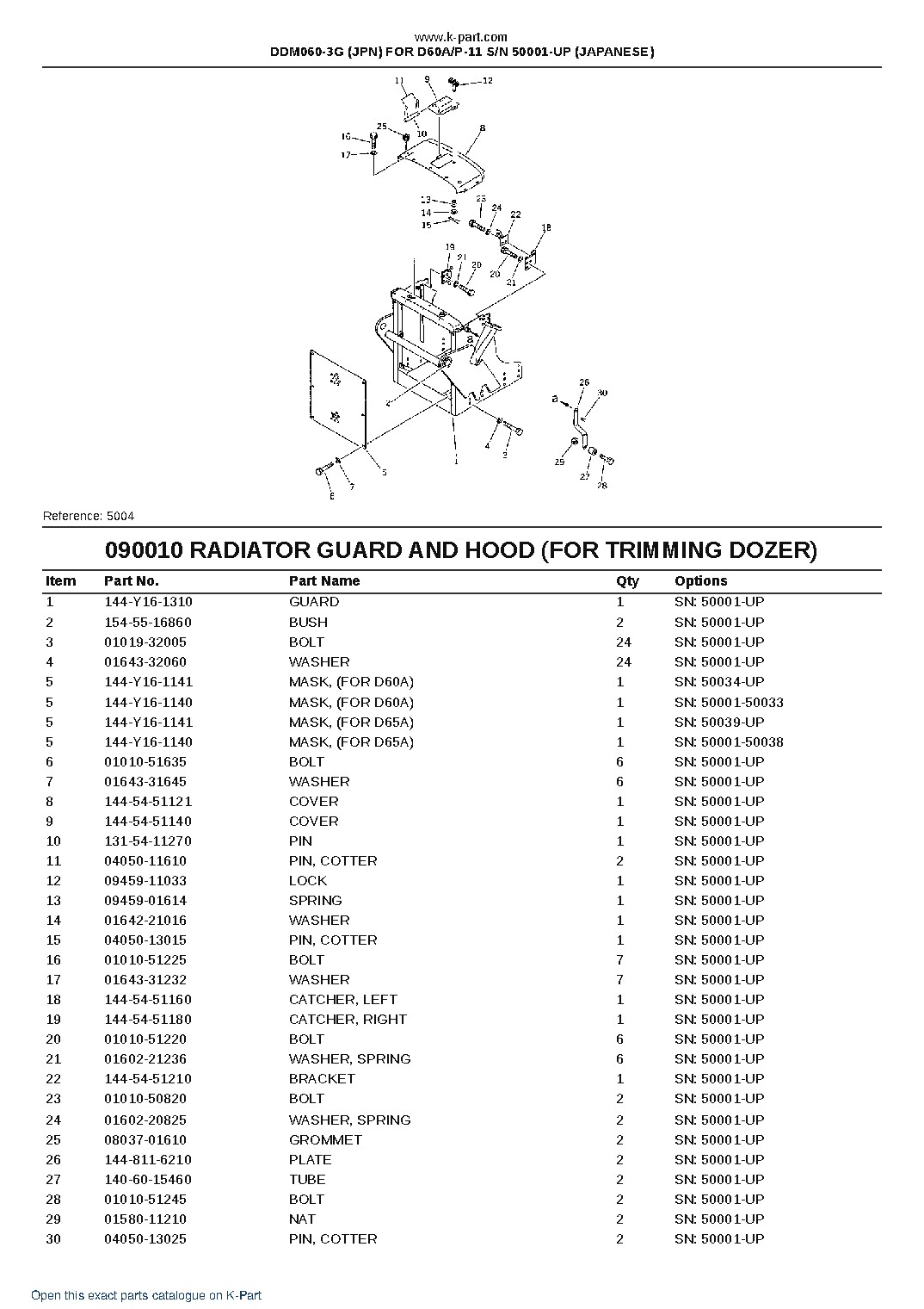DDM060-3G (JPN) FOR D60A/P-11 S/N 50001-UP (JAPANESE) – sample page 5