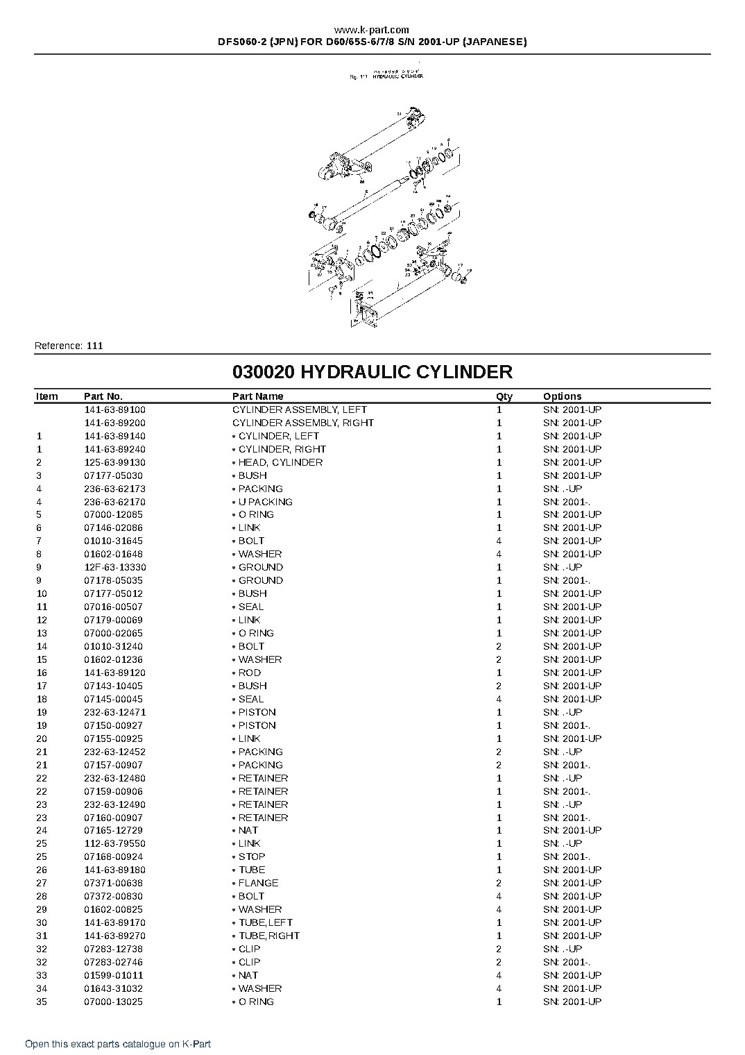 DFS060-2 (JPN) FOR D60/65S-6/7/8 S/N 2001-UP (JAPANESE) – sample page 3