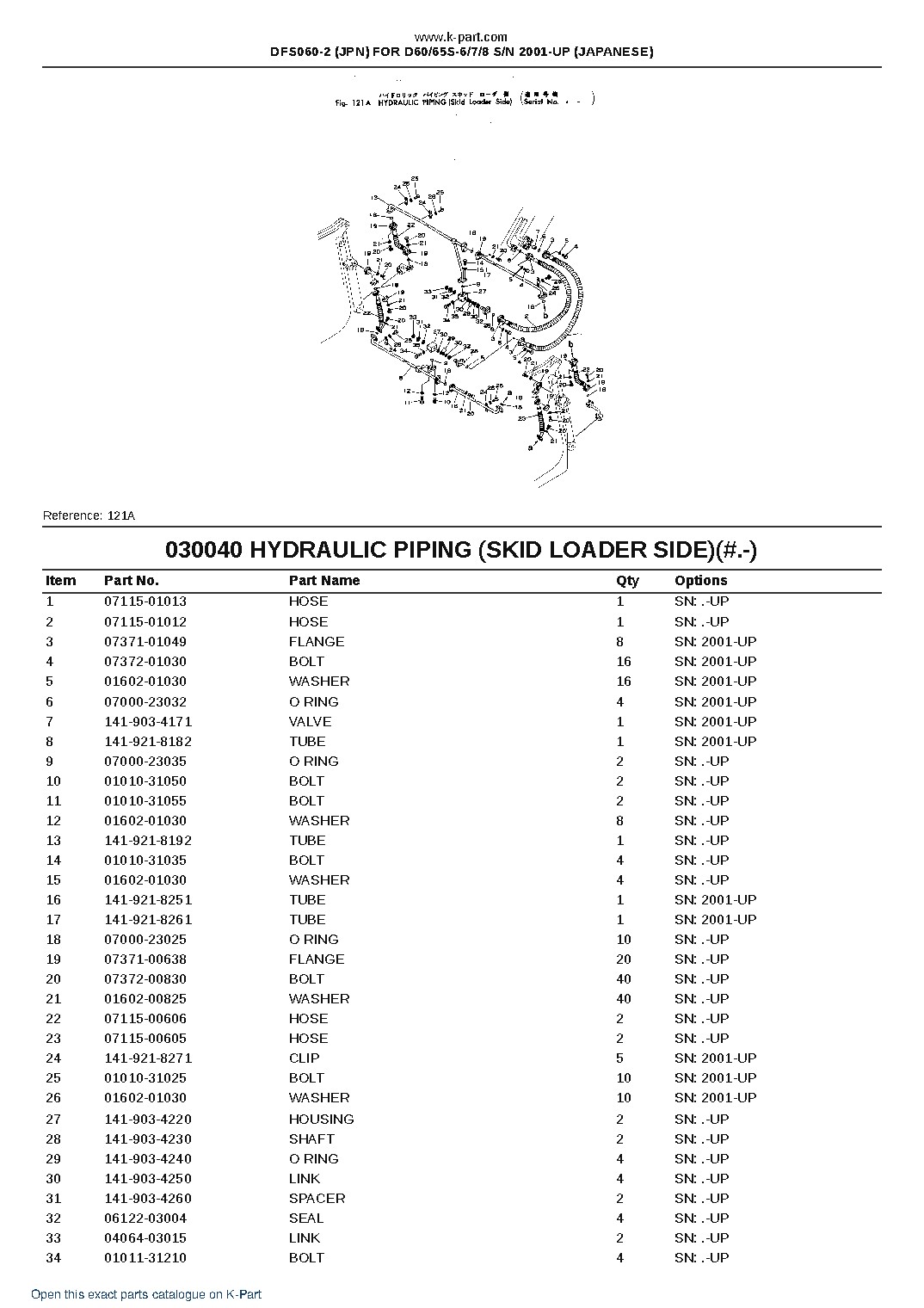DFS060-2 (JPN) FOR D60/65S-6/7/8 S/N 2001-UP (JAPANESE) – sample page 7