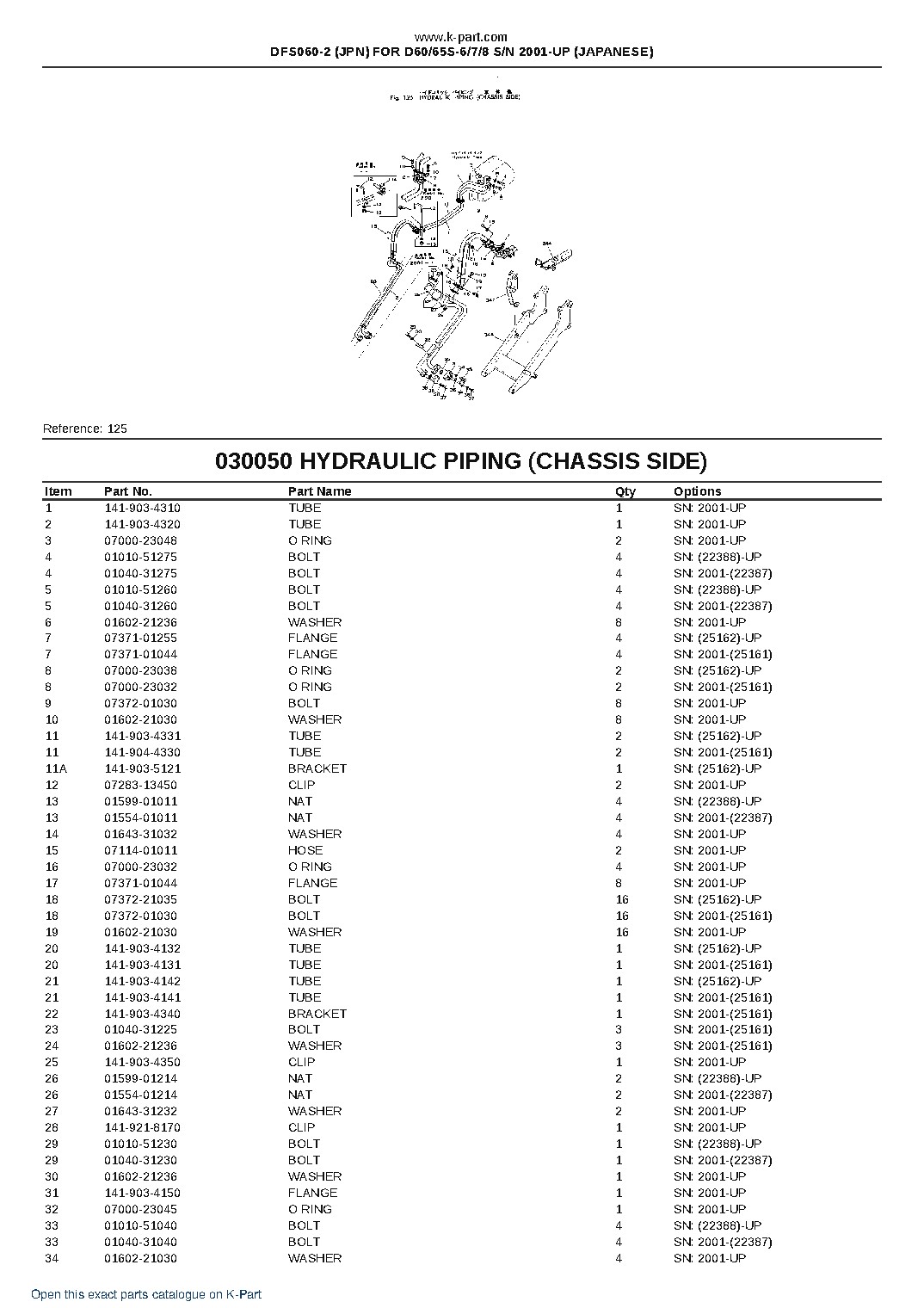 DFS060-2 (JPN) FOR D60/65S-6/7/8 S/N 2001-UP (JAPANESE) – sample page 9