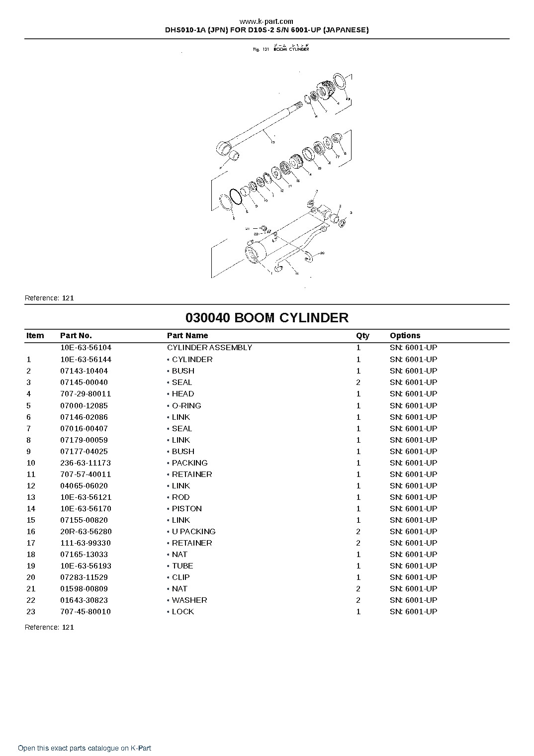 DHS010-1A (JPN) FOR D10S-2 S/N 6001-UP (JAPANESE) – sample page 5