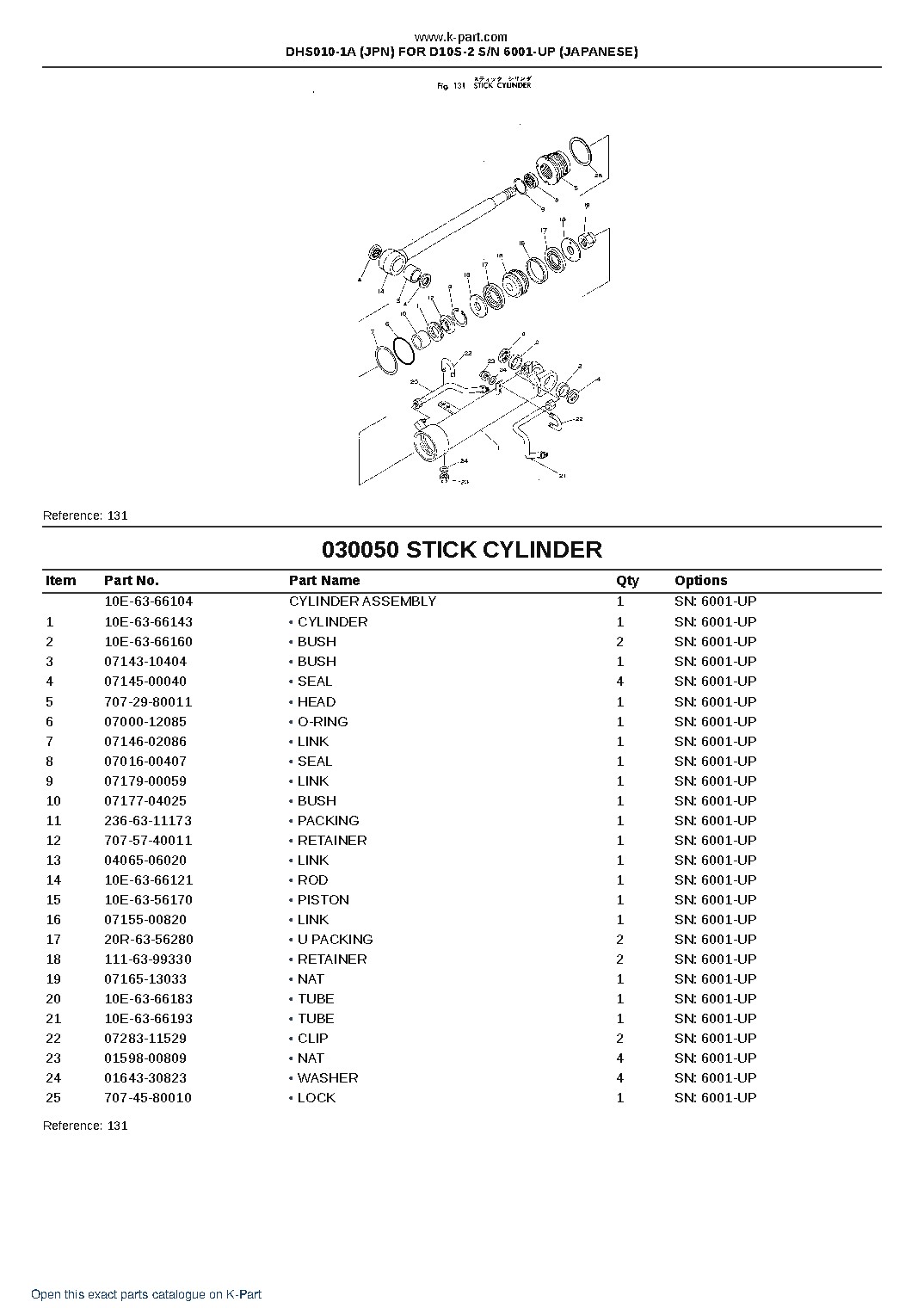DHS010-1A (JPN) FOR D10S-2 S/N 6001-UP (JAPANESE) – sample page 6