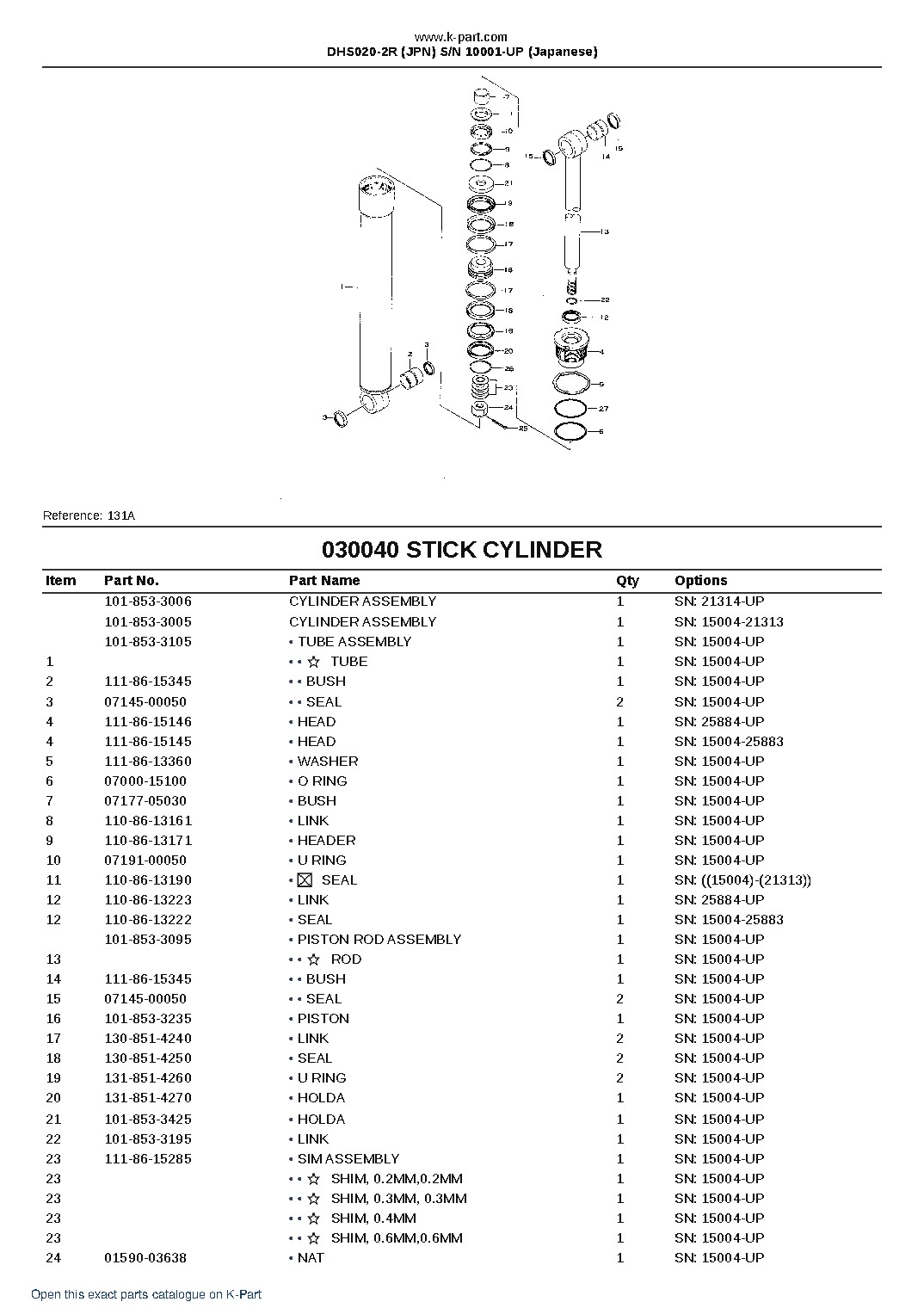 DHS020-2R (JPN)  S/N 10001-UP (Japanese) – sample page 6