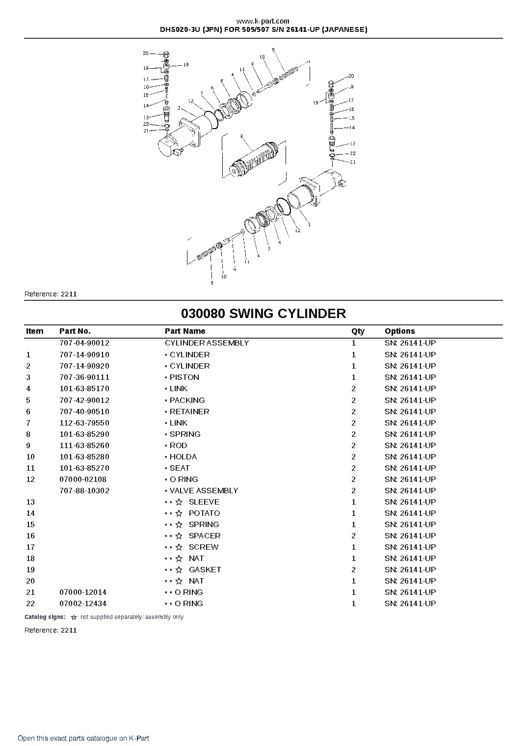 DHS020-3U (JPN) FOR 505/507 S/N 26141-UP (JAPANESE) – sample page 10