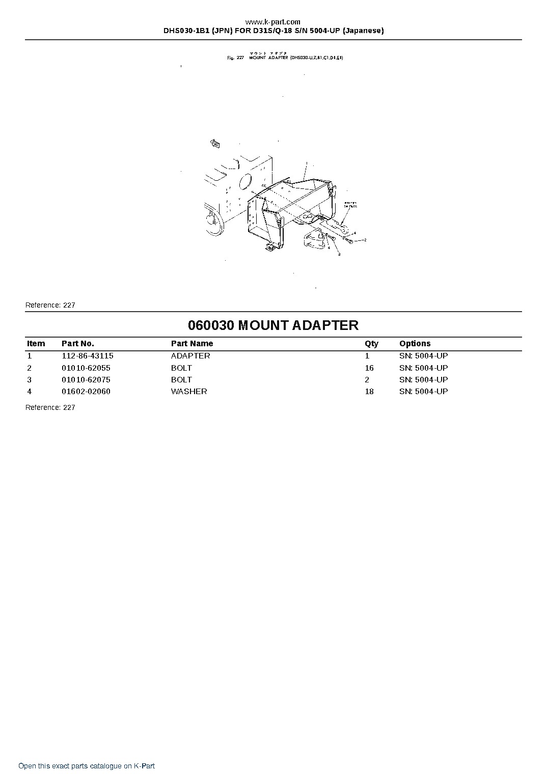 DHS030-1B1 (JPN) FOR D31S/Q-18 S/N 5004-UP (Japanese) – sample page 10