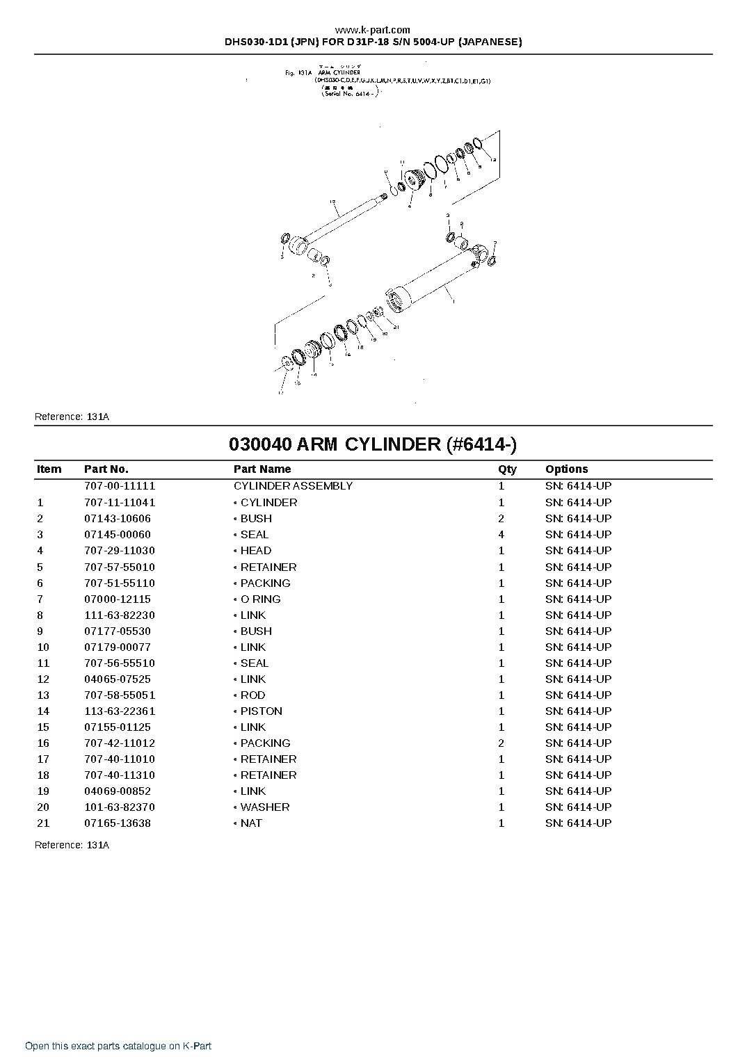 DHS030-1D1 (JPN) FOR D31P-18 S/N 5004-UP (JAPANESE) – sample page 5