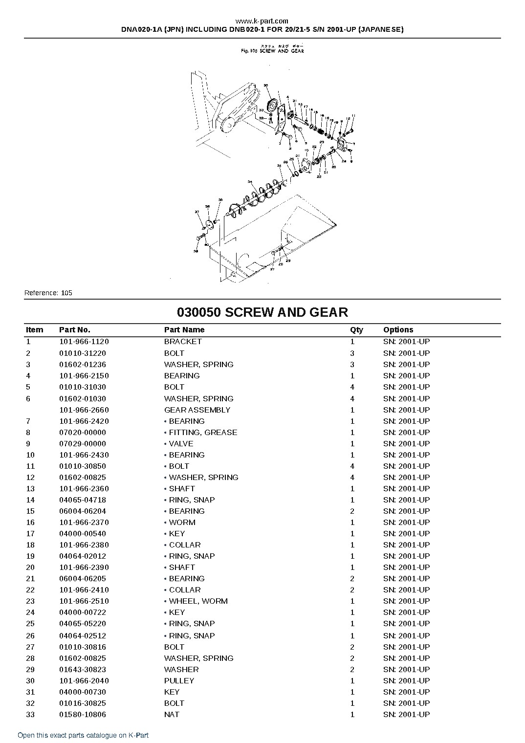 DNA020-1A (JPN) INCLUDING DNB020-1 FOR 20/21-5 S/N 2001-UP (JAPANESE) – sample page 8