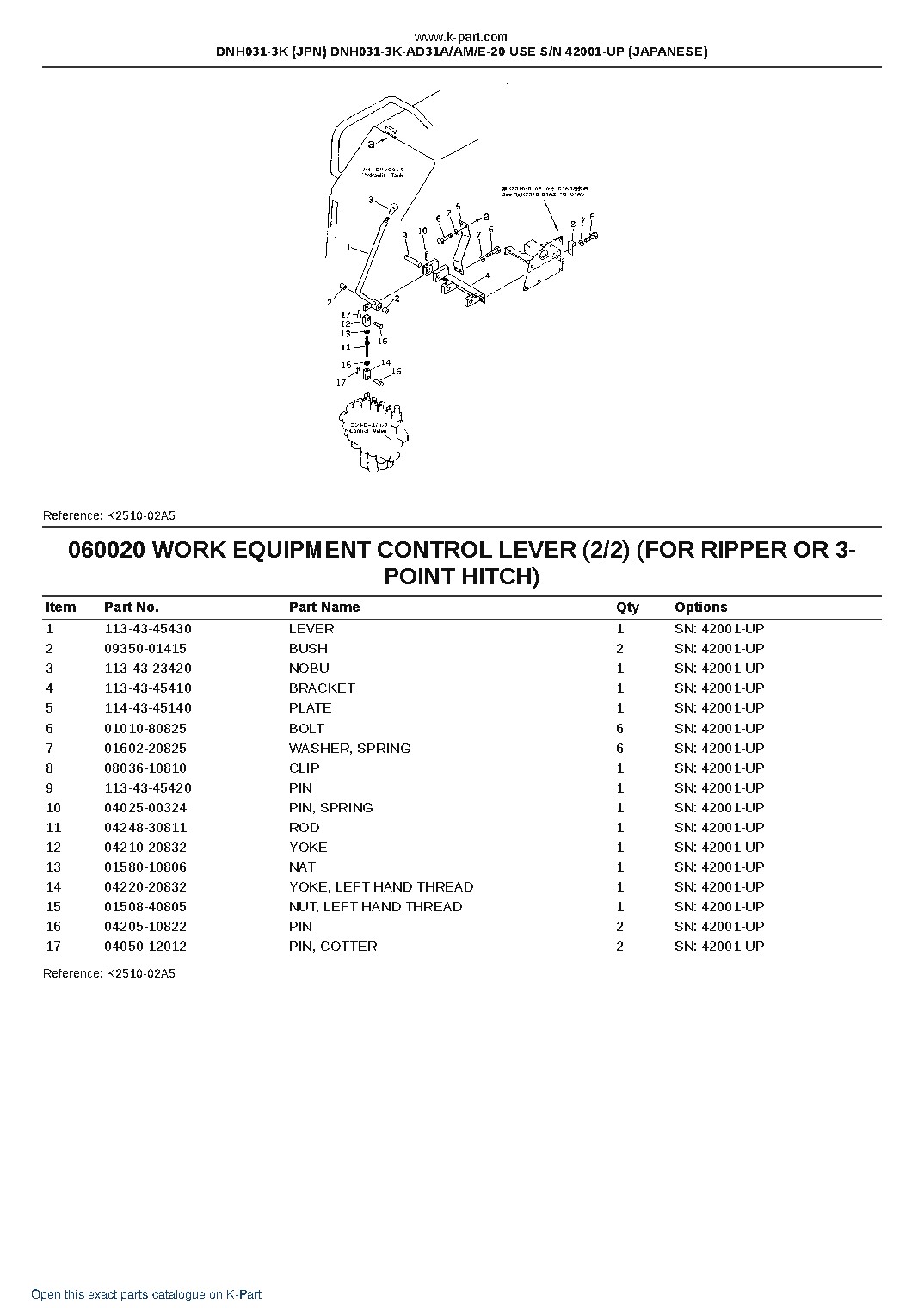 DNH031-3K (JPN) DNH031-3K-AD31A/AM/E-20 USE S/N 42001-UP (JAPANESE) – sample page 8