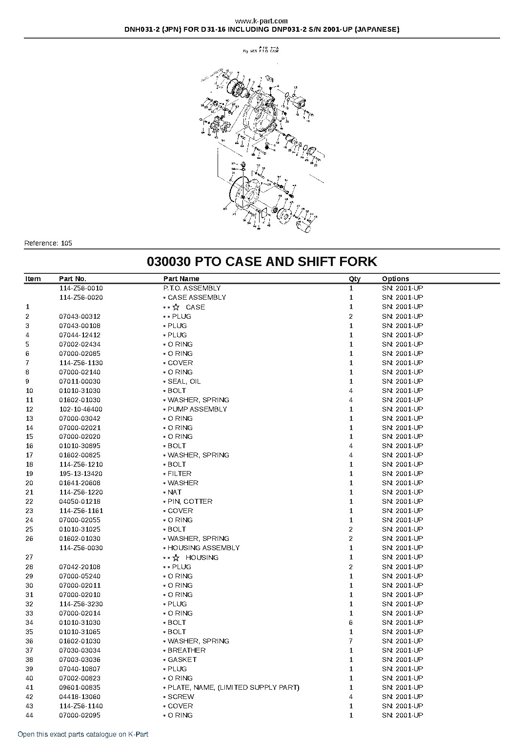 DNH031-2 (JPN) FOR D31-16 INCLUDING DNP031-2 S/N 2001-UP (JAPANESE) – sample page 5