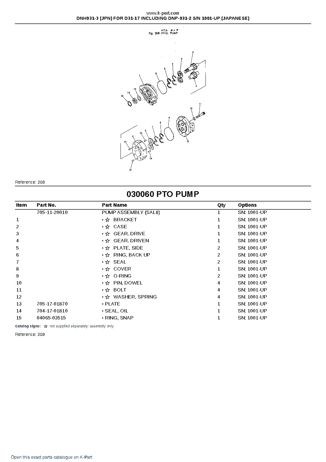 DNH031-3 (JPN) FOR D31-17 INCLUDING DNP-031-2 S/N 1001-UP (JAPANESE) – sample page 10