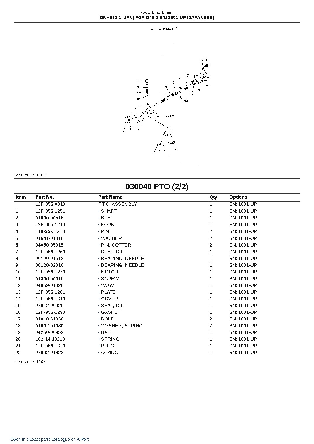 DNH040-1 (JPN) FOR D40-1 S/N 1001-UP (JAPANESE) – sample page 7