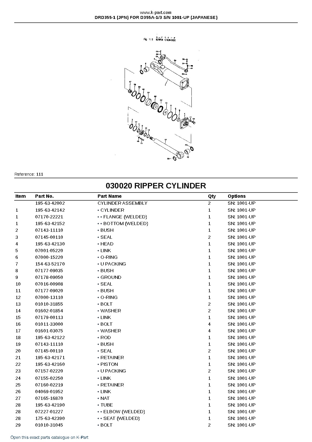 DRD355-1 (JPN) FOR D355A-1/3 S/N 1001-UP (JAPANESE) – sample page 3