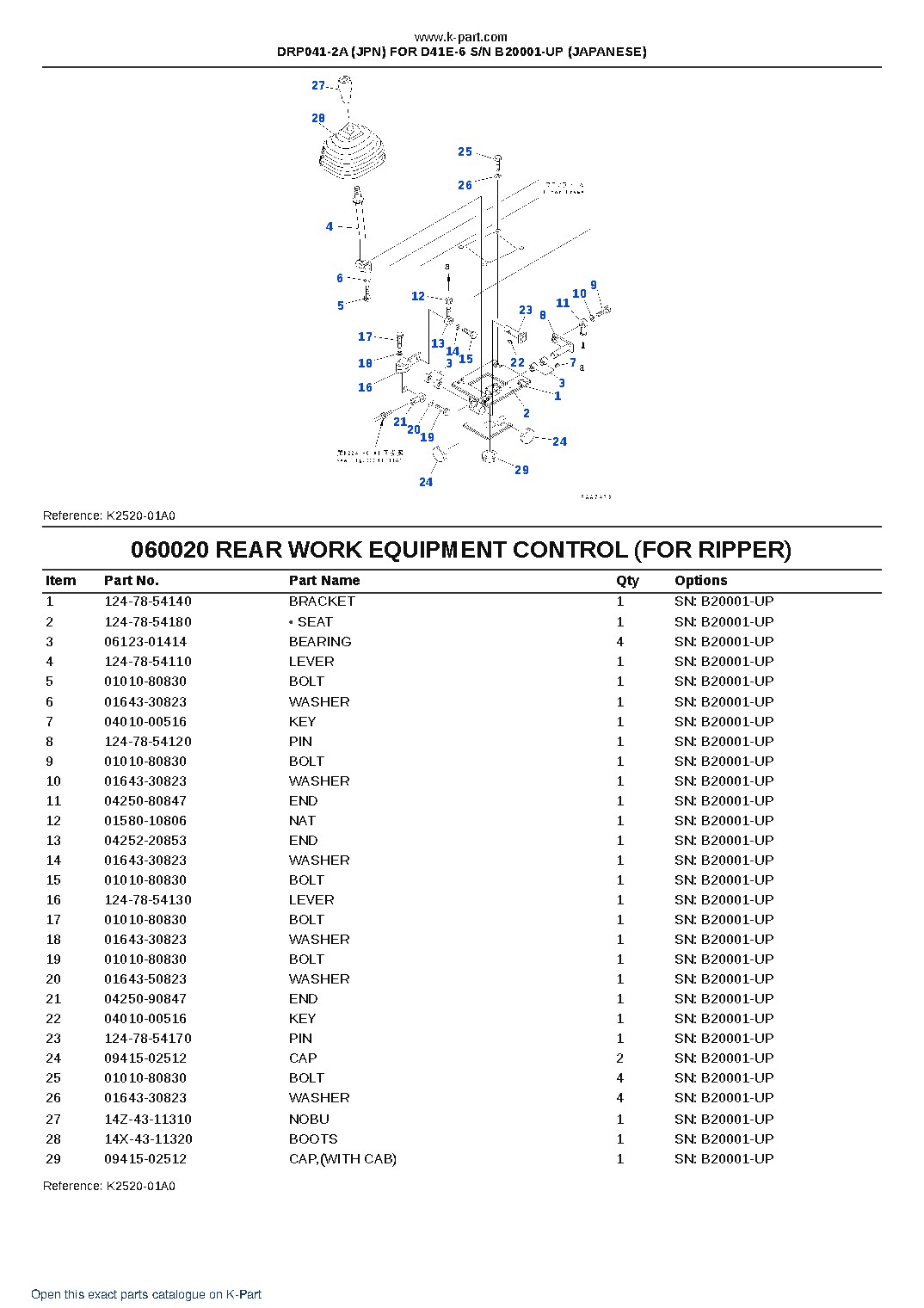 DRP041-2A (JPN) FOR D41E-6 S/N B20001-UP (JAPANESE) – sample page 5