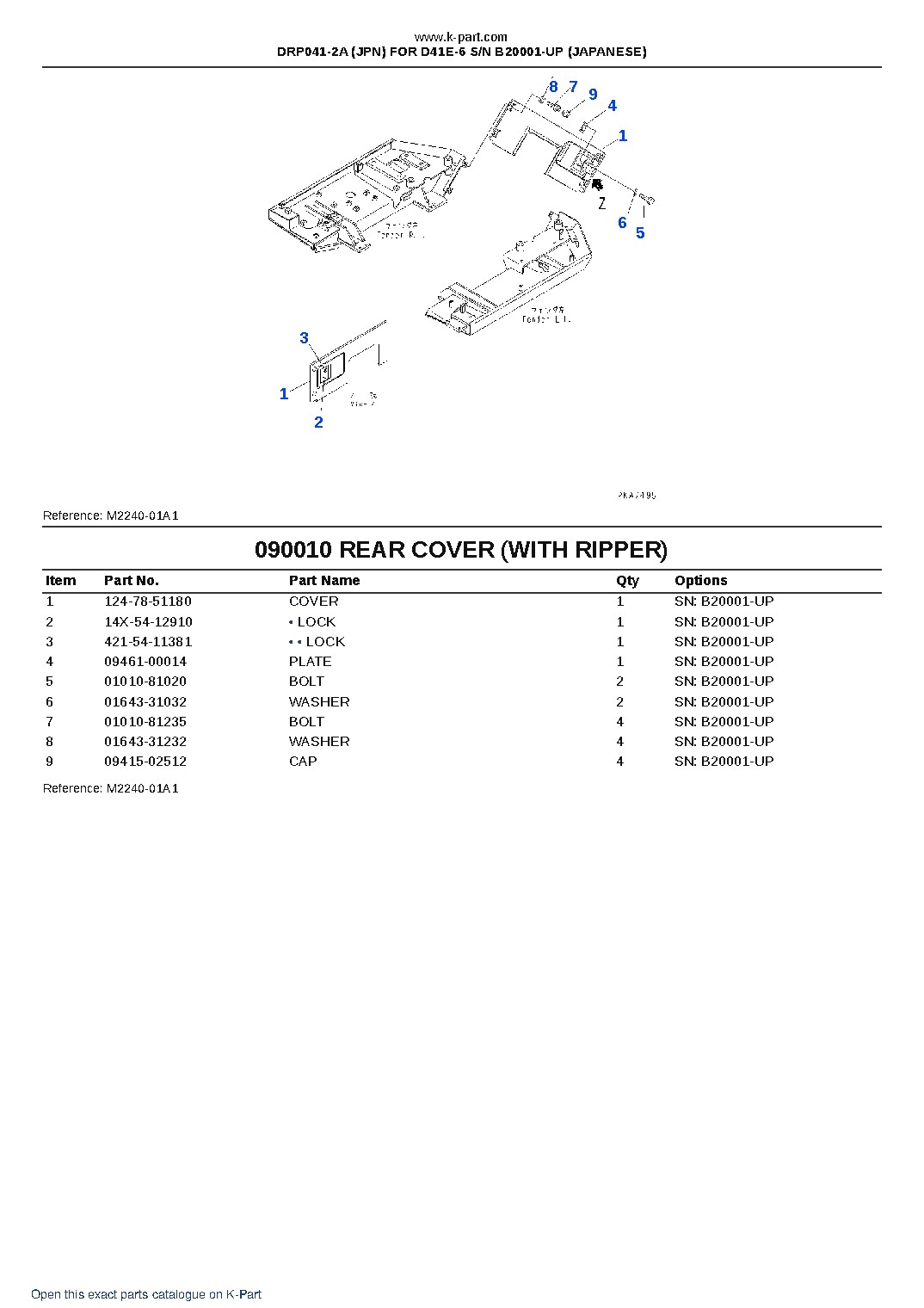 DRP041-2A (JPN) FOR D41E-6 S/N B20001-UP (JAPANESE) – sample page 6