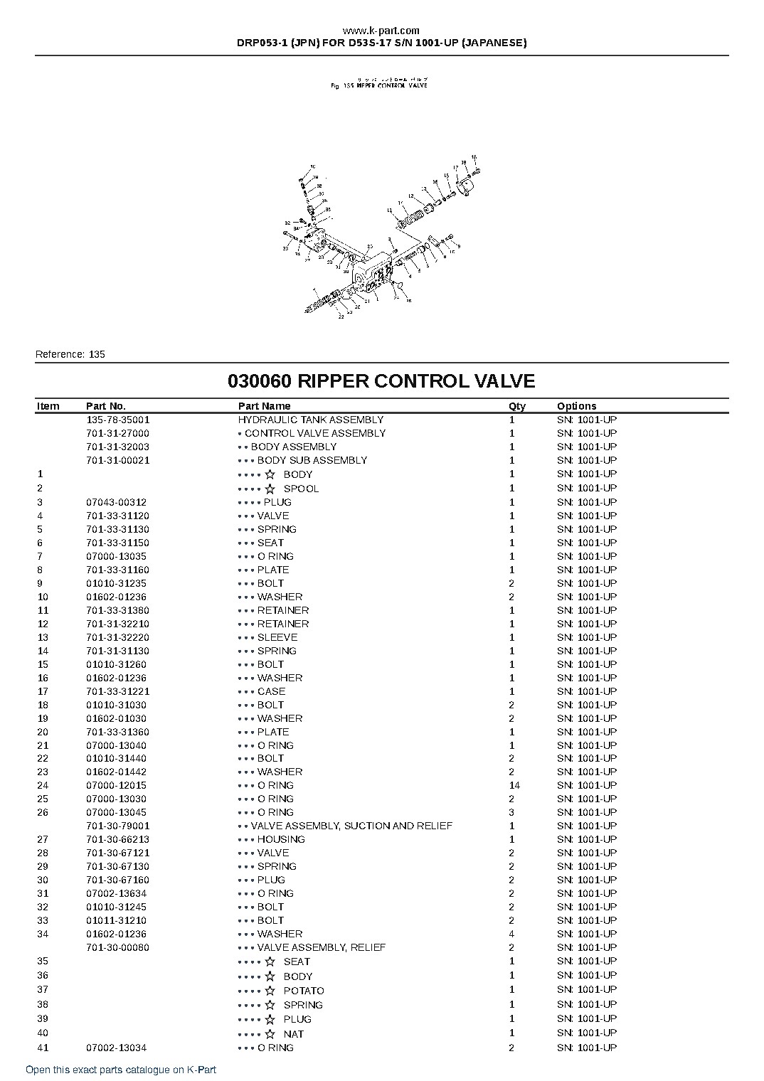 DRP053-1 (JPN) FOR D53S-17 S/N 1001-UP (JAPANESE) – sample page 9