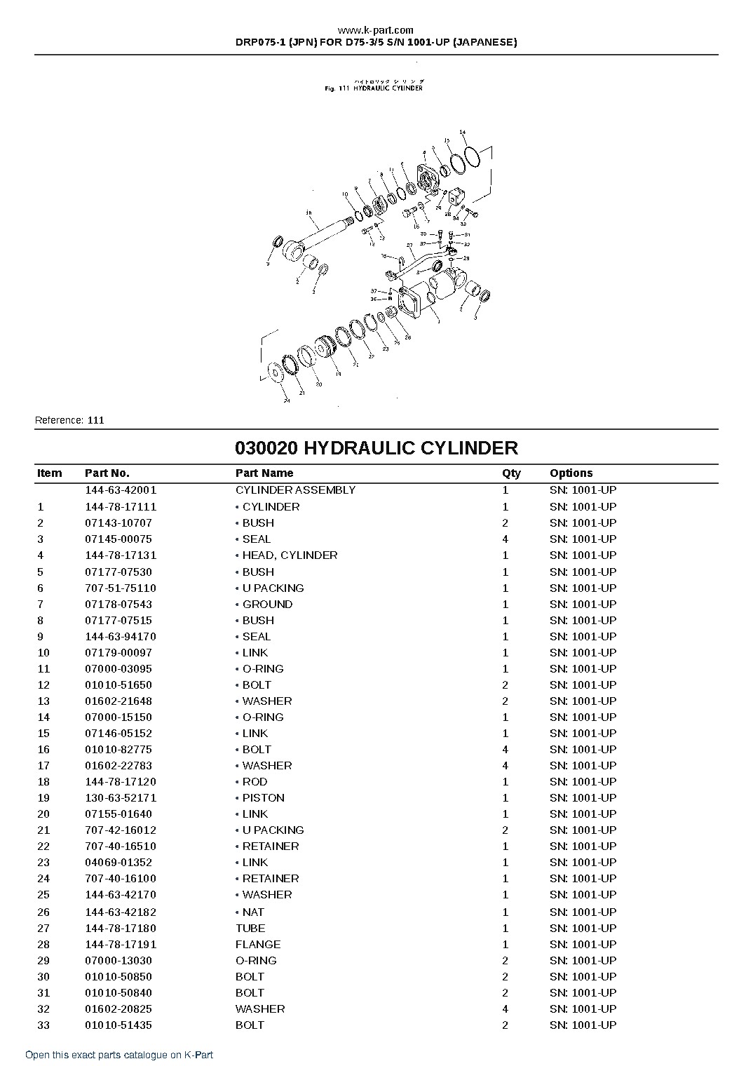 DRP075-1 (JPN) FOR D75-3/5 S/N 1001-UP (JAPANESE) – sample page 3