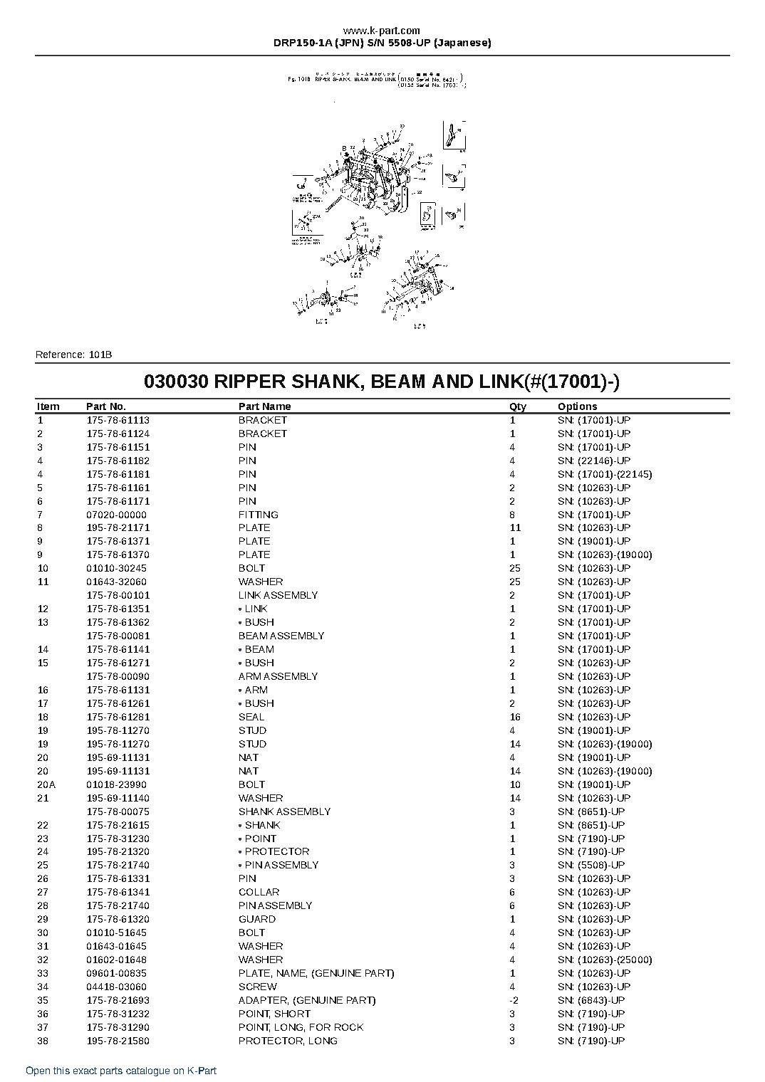 DRP150-1A (JPN)  S/N 5508-UP (Japanese) – sample page 5