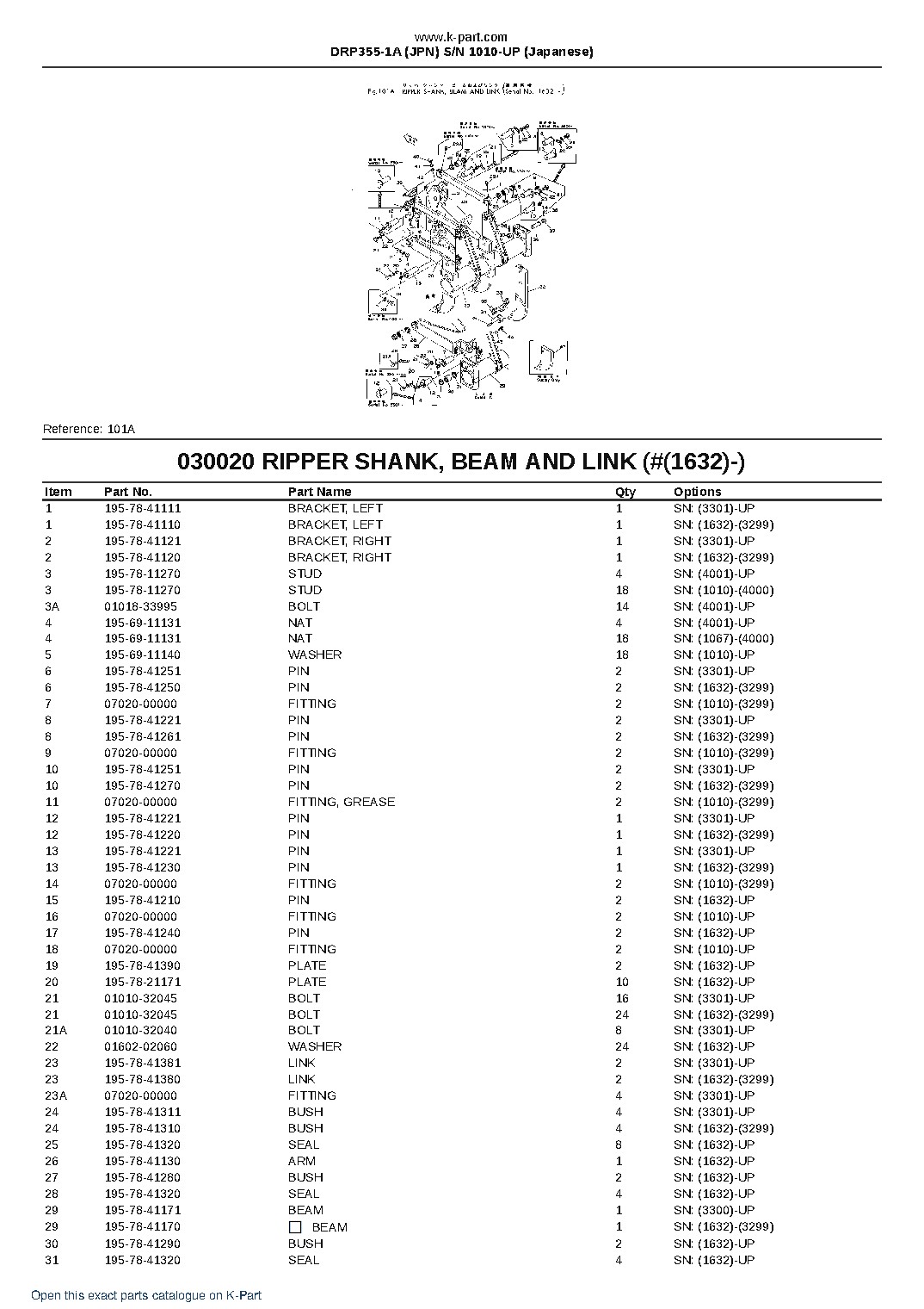 DRP355-1A (JPN)  S/N 1010-UP (Japanese) – sample page 3