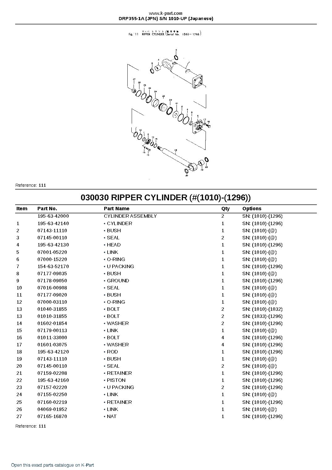 DRP355-1A (JPN)  S/N 1010-UP (Japanese) – sample page 5