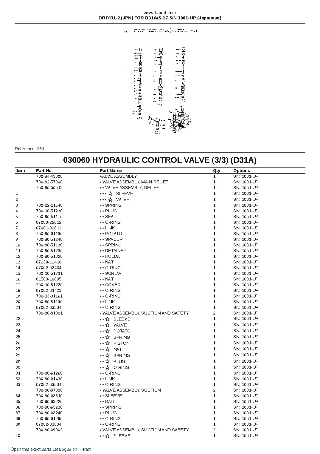 DRT031-2 (JPN) FOR D31A/S-17 S/N 1001-UP (Japanese) – sample page 8 DRT031-2 (JPN) FOR D31A/S-17 S/N 1001-UP (Japanese) – sample page 8