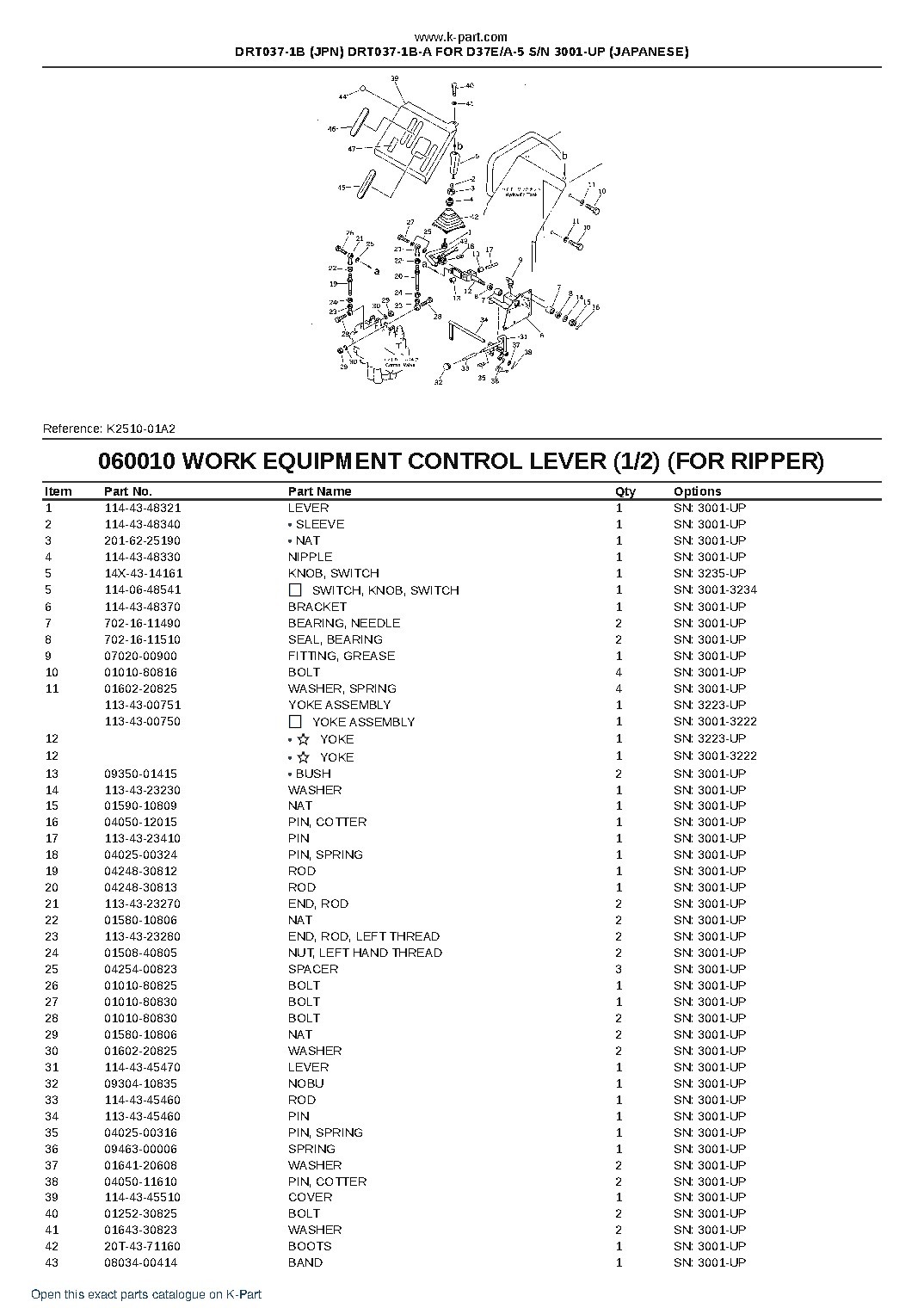 DRT037-1B (JPN) DRT037-1B-A FOR D37E/A-5 S/N 3001-UP (JAPANESE) – sample page 5 DRT037-1B (JPN) DRT037-1B-A FOR D37E/A-5 S/N 3001-UP (JAPANESE) – sample page 5