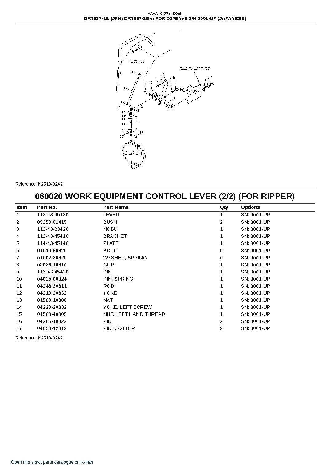 DRT037-1B (JPN) DRT037-1B-A FOR D37E/A-5 S/N 3001-UP (JAPANESE) – sample page 7 DRT037-1B (JPN) DRT037-1B-A FOR D37E/A-5 S/N 3001-UP (JAPANESE) – sample page 7