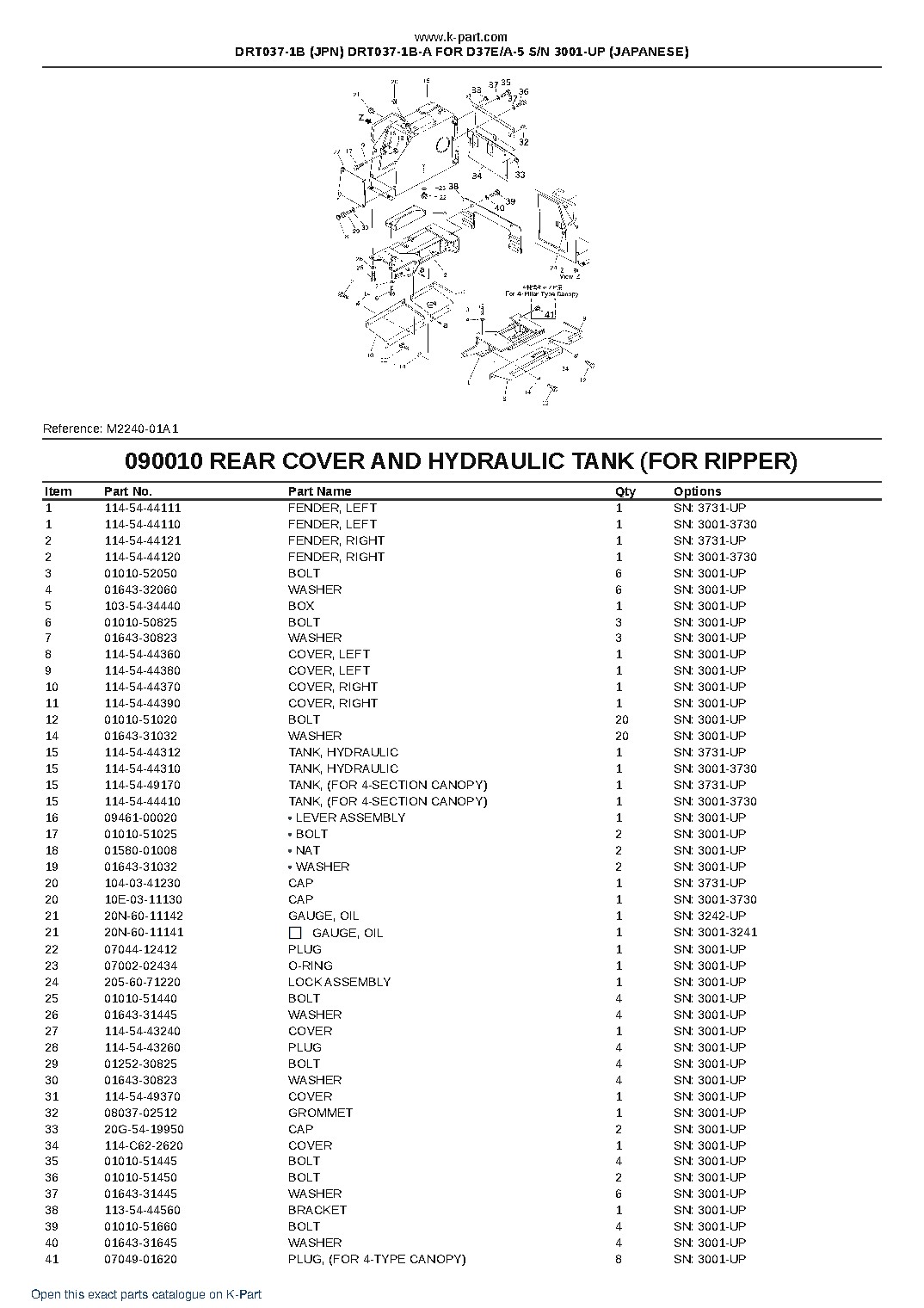 DRT037-1B (JPN) DRT037-1B-A FOR D37E/A-5 S/N 3001-UP (JAPANESE) – sample page 8 DRT037-1B (JPN) DRT037-1B-A FOR D37E/A-5 S/N 3001-UP (JAPANESE) – sample page 8