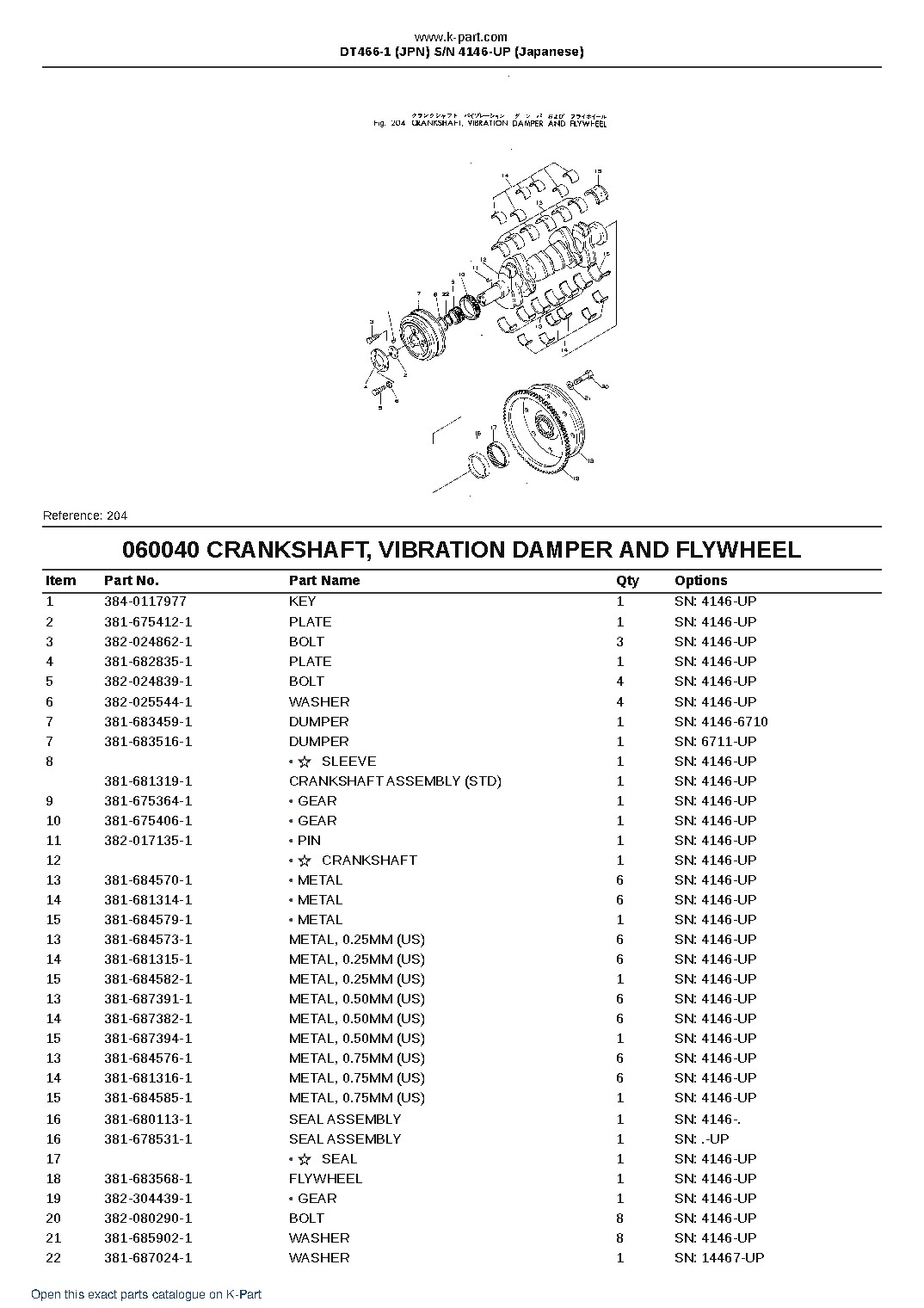 DT466-1 (JPN)  S/N 4146-UP (Japanese) – sample page 10