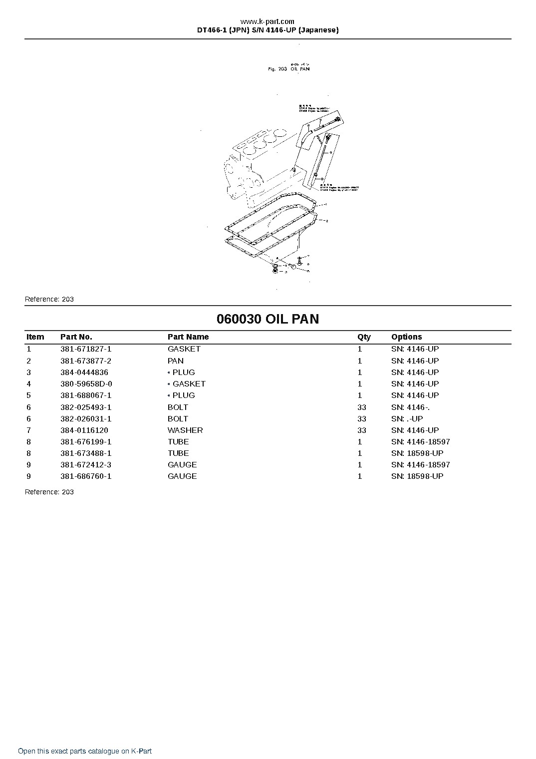 DT466-1 (JPN)  S/N 4146-UP (Japanese) – sample page 9