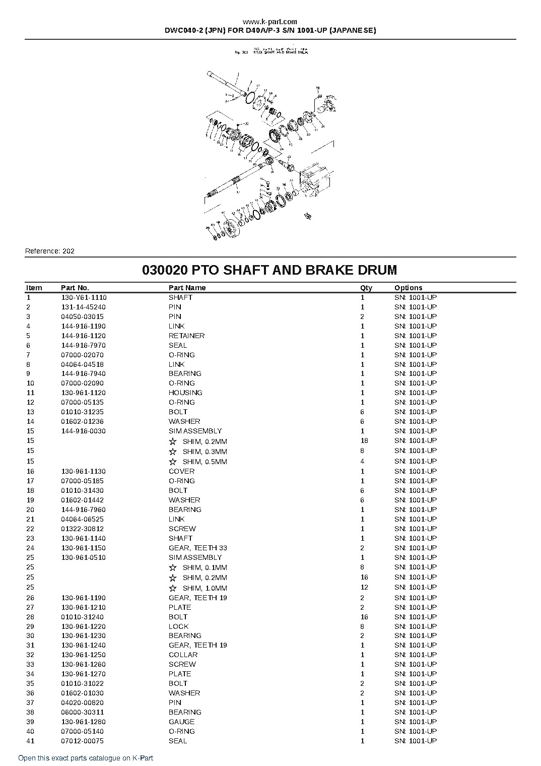 DWC040-2 (JPN) FOR D40A/P-3 S/N 1001-UP (JAPANESE) – sample page 3