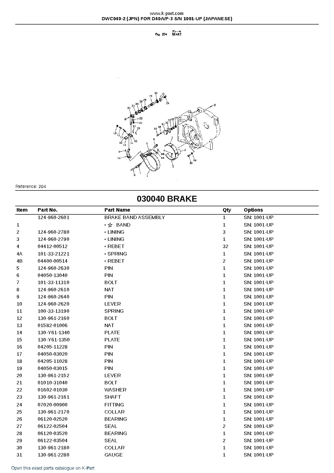 DWC040-2 (JPN) FOR D40A/P-3 S/N 1001-UP (JAPANESE) – sample page 7