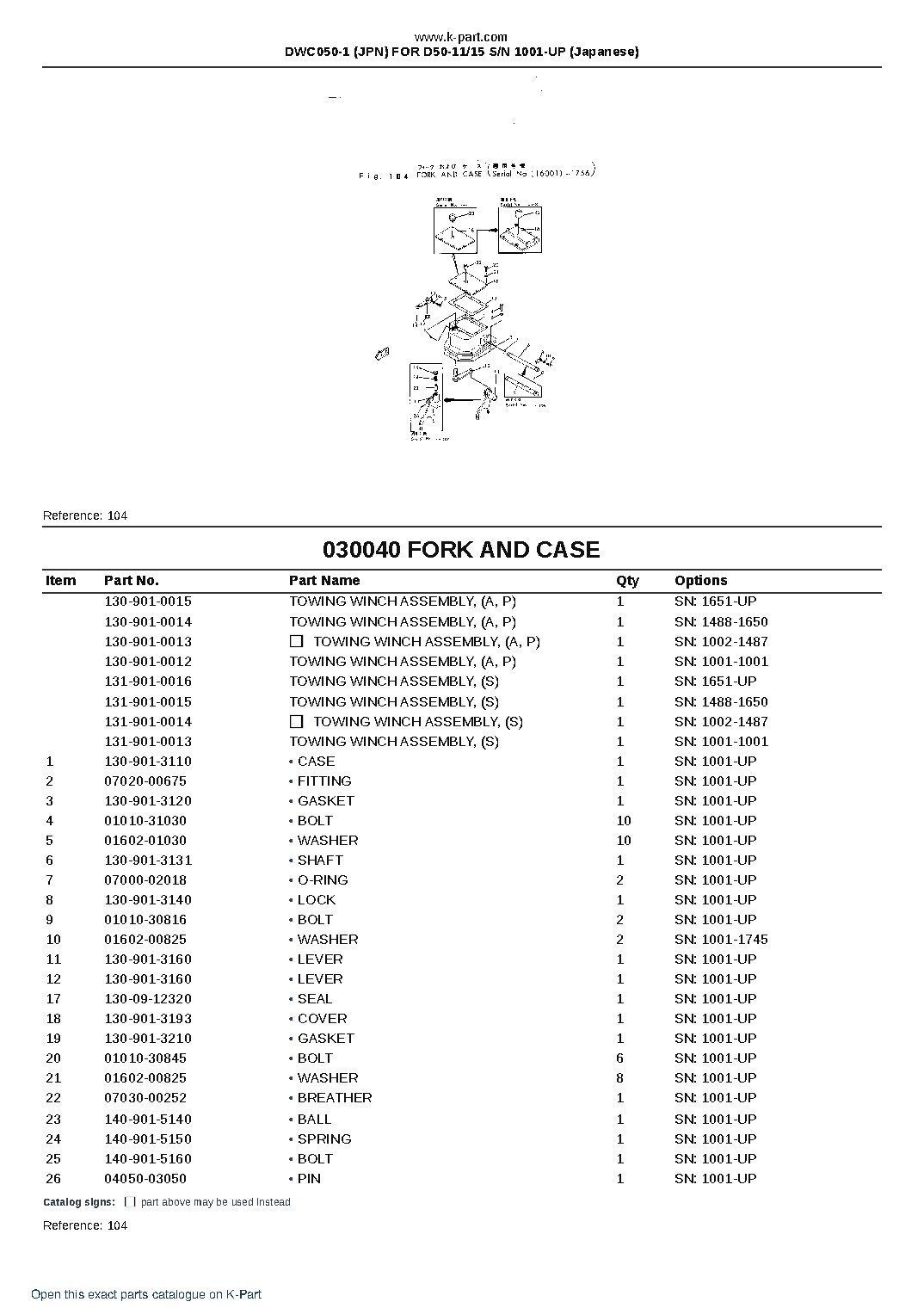 DWC050-1 (JPN) FOR D50-11/15 S/N 1001-UP (Japanese) – sample page 7