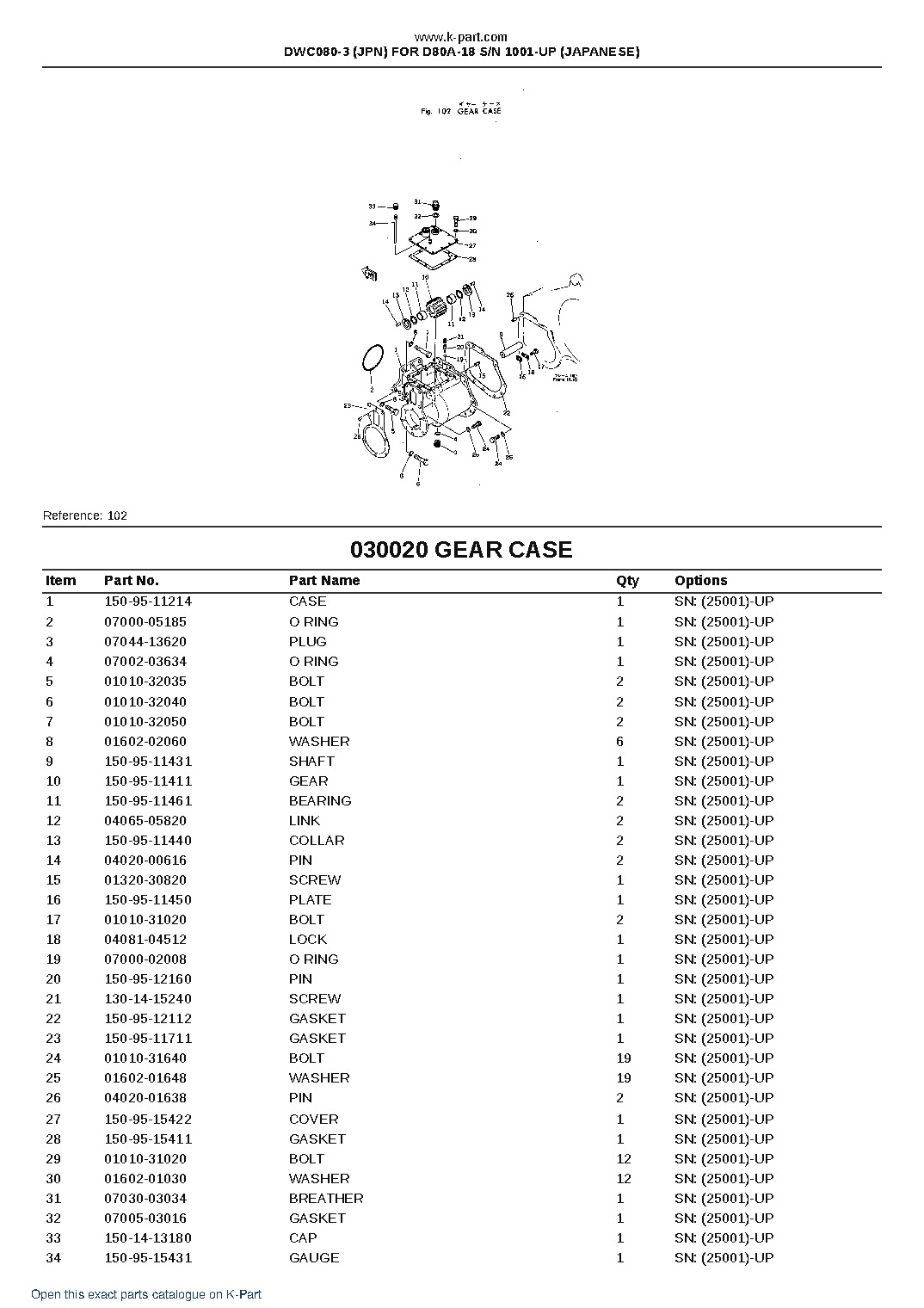 DWC080-3 (JPN) FOR D80A-18 S/N 1001-UP (JAPANESE) – sample page 3