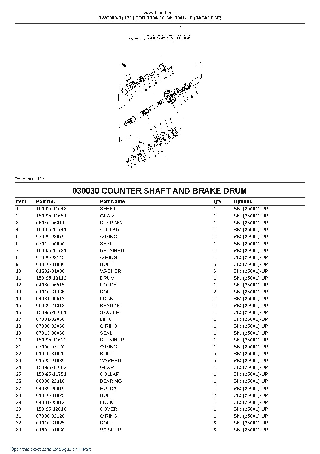 DWC080-3 (JPN) FOR D80A-18 S/N 1001-UP (JAPANESE) – sample page 5