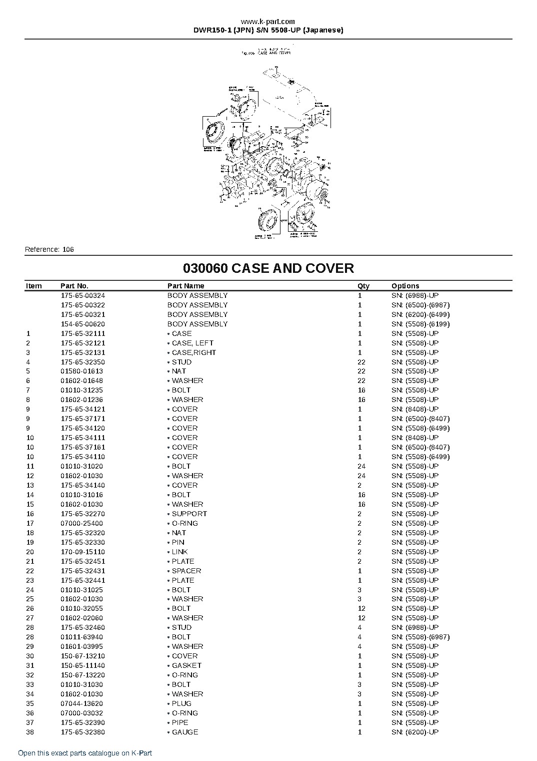DWR150-1 (JPN)  S/N 5508-UP (Japanese) – sample page 10