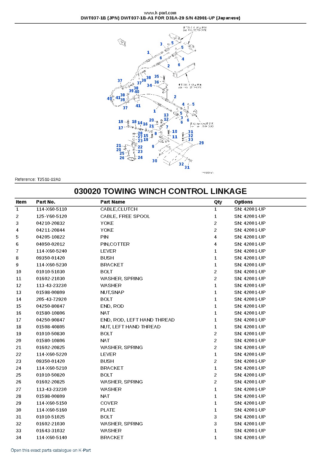 DWT037-1B (JPN) DWT037-1B-A1 FOR D31A-20 S/N 42001-UP (Japanese) – sample page 3 DWT037-1B (JPN) DWT037-1B-A1 FOR D31A-20 S/N 42001-UP (Japanese) – sample page 3