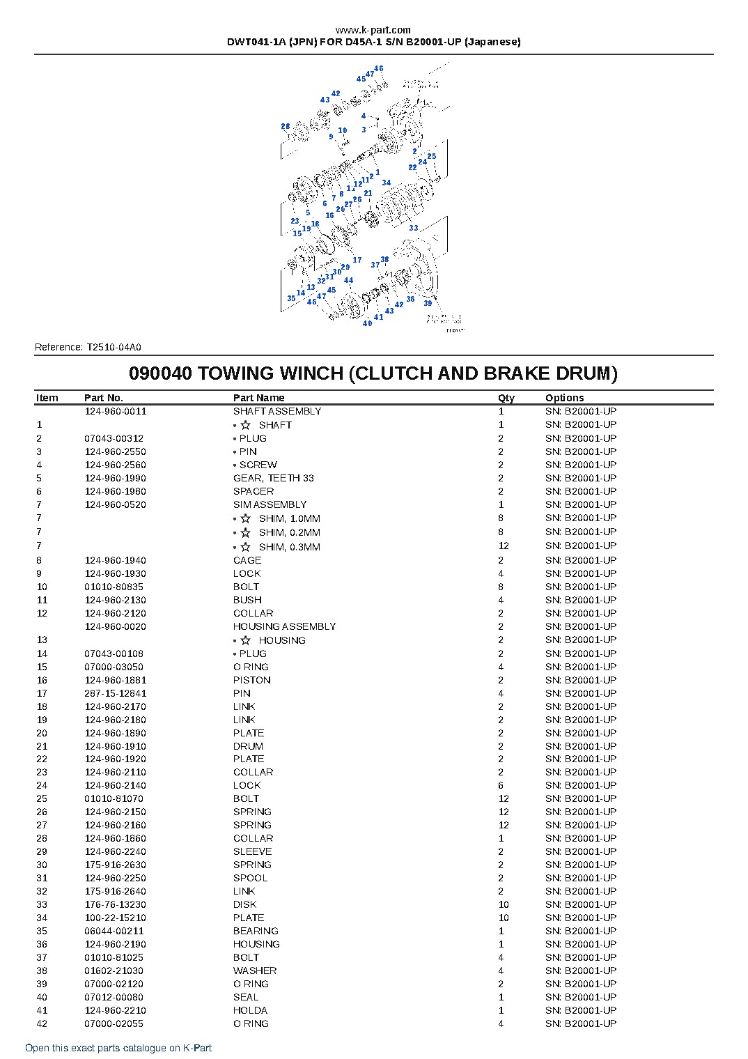 DWT041-1A (JPN) FOR D45A-1 S/N B20001-UP (Japanese) – sample page 9